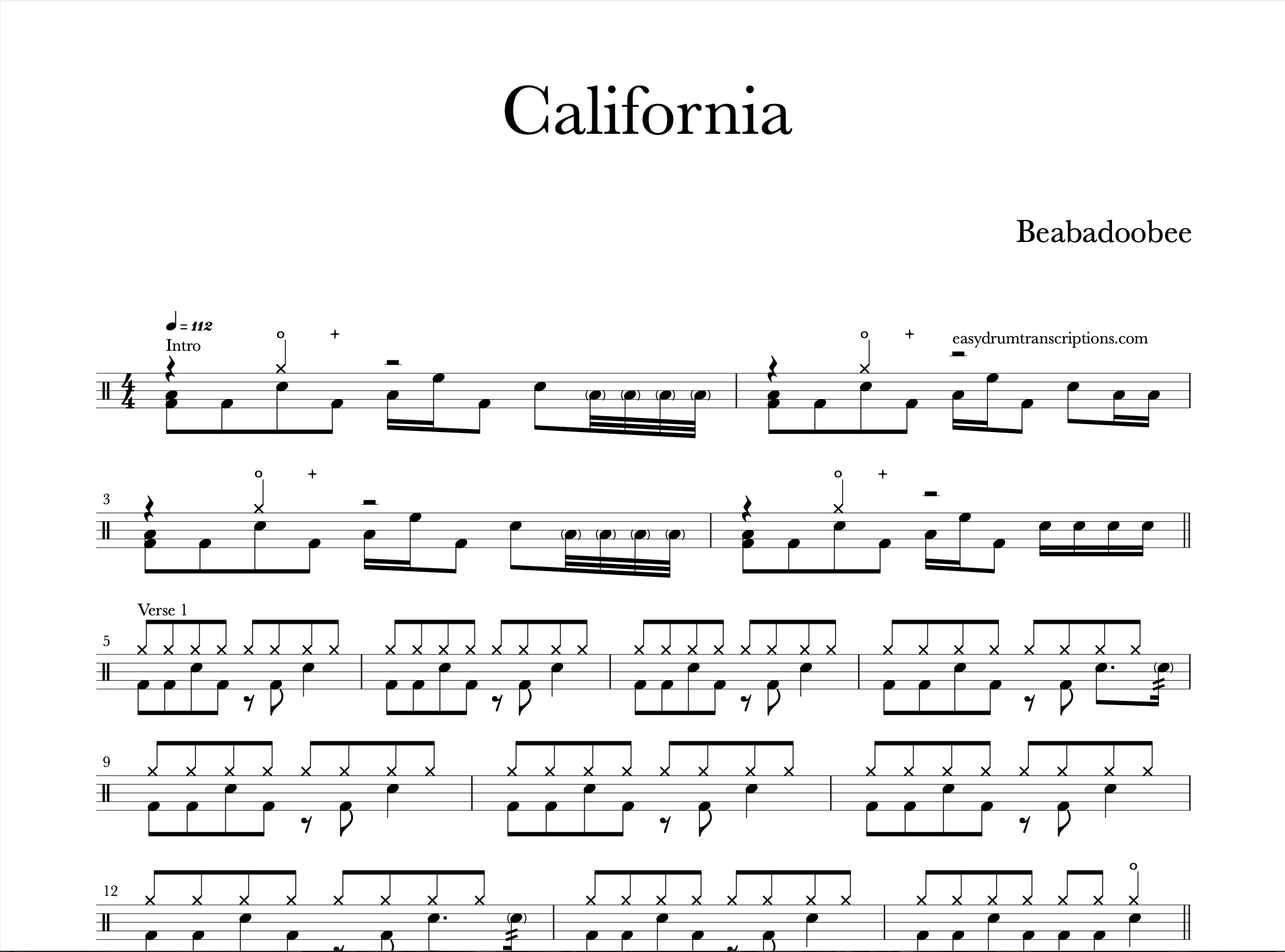 beabadoobee - California