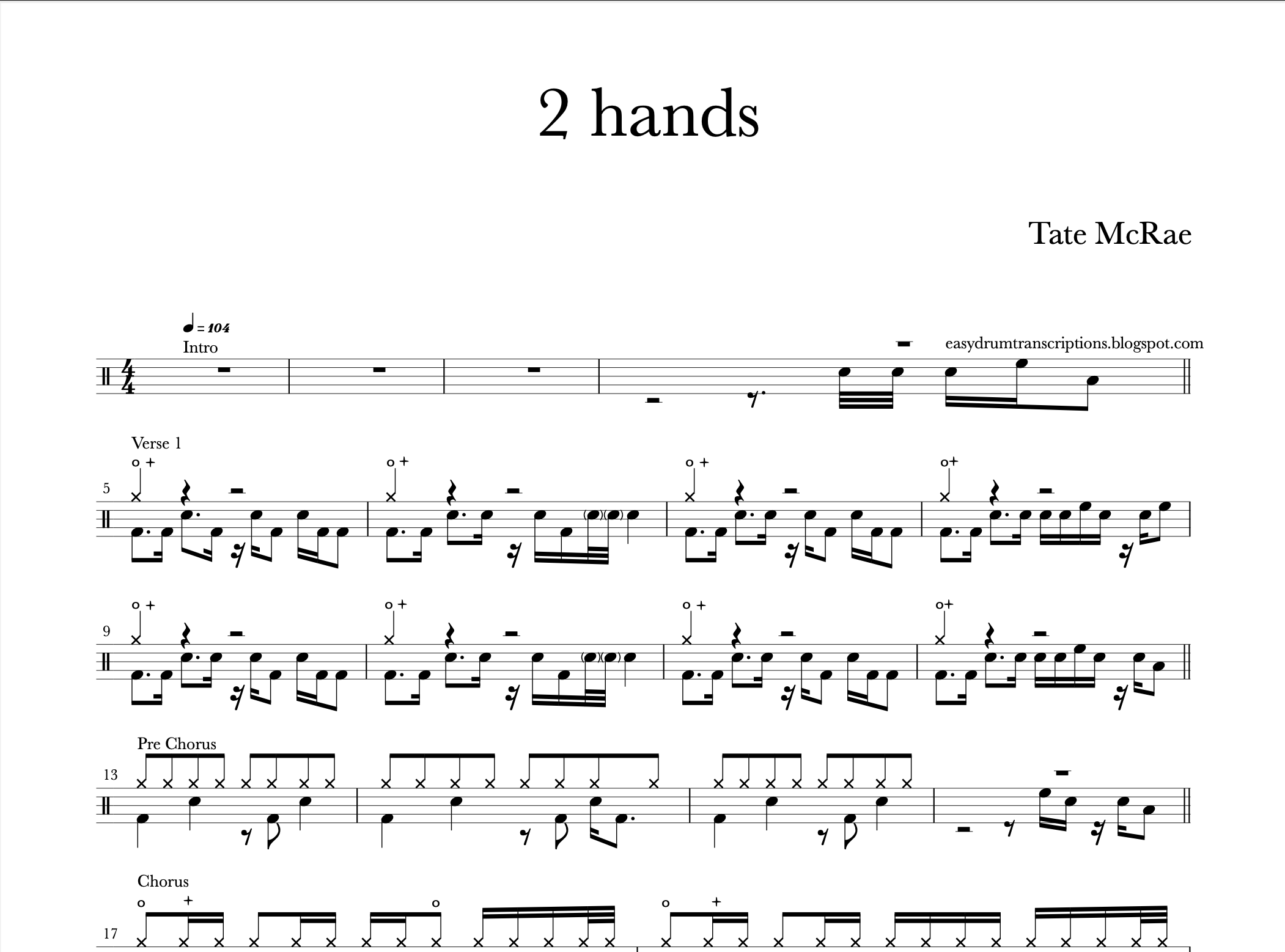 Tate McRae - 2 hands