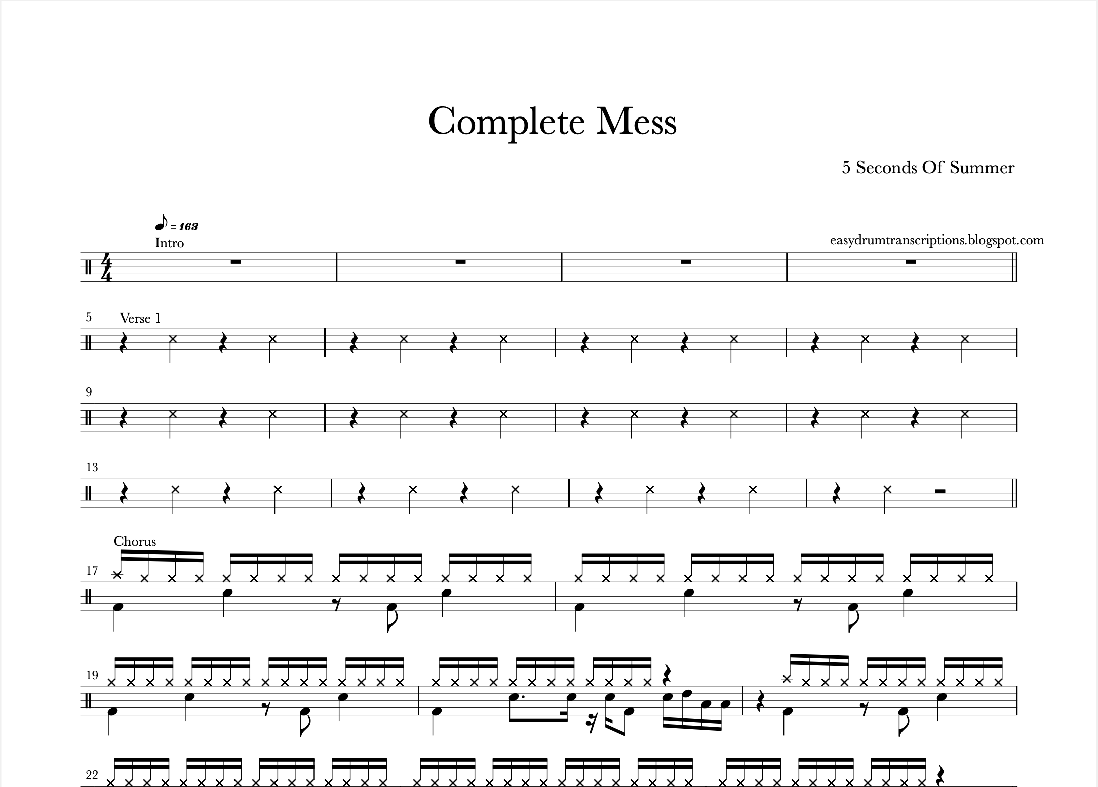 5 Seconds Of Summer - Complete Mess