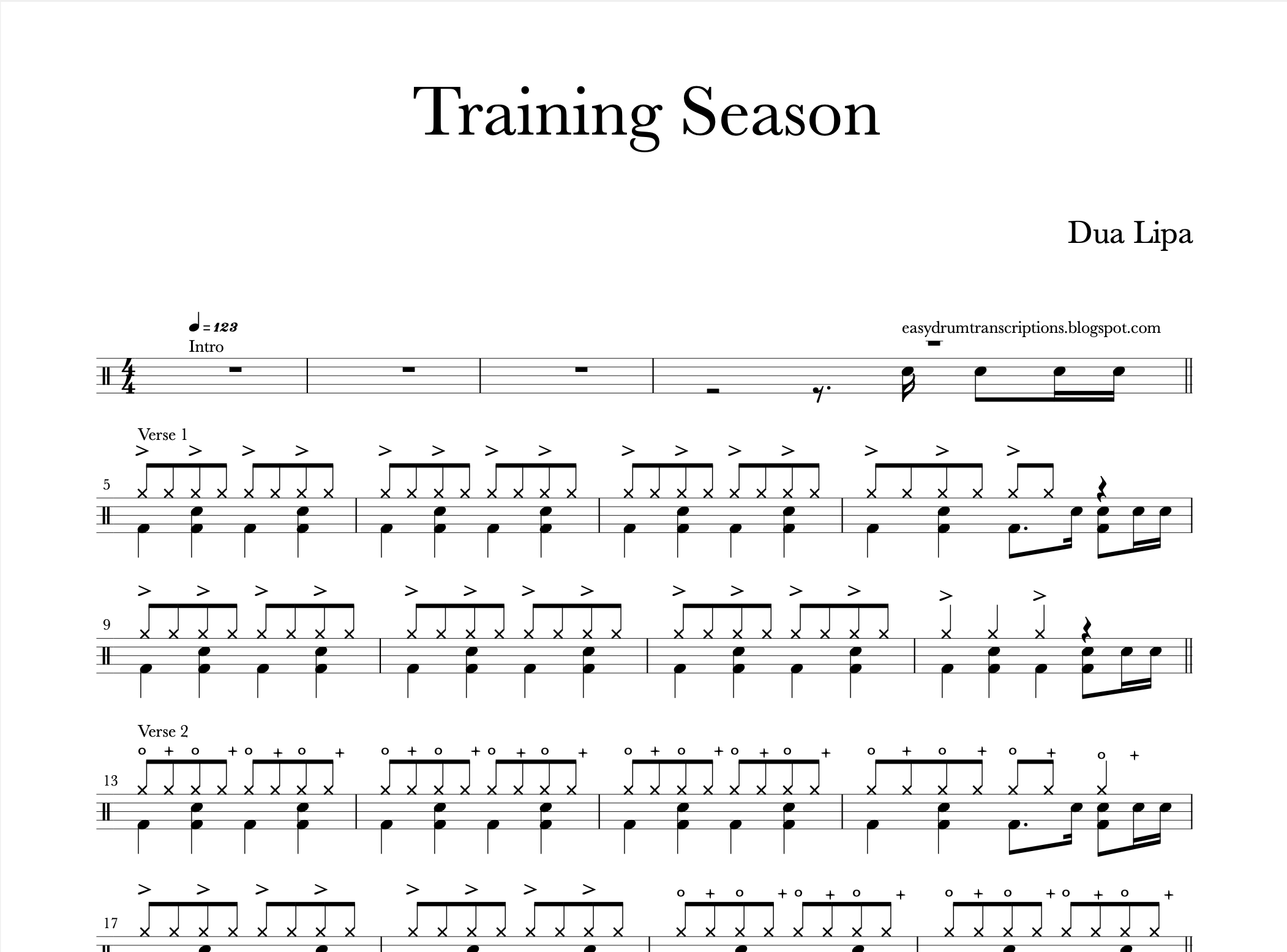 Dua Lipa - Training Season