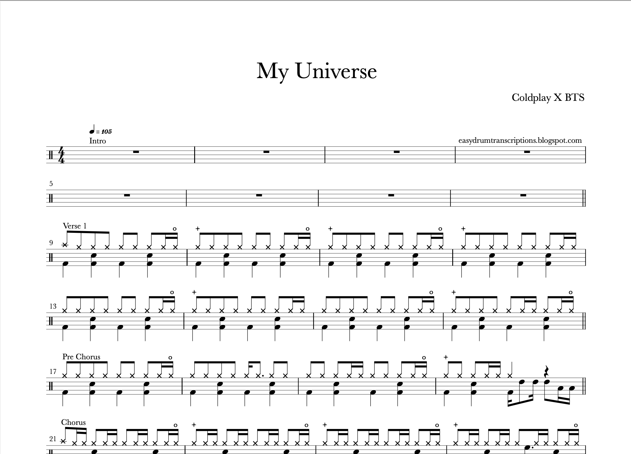 Coldplay X BTS - My Universe