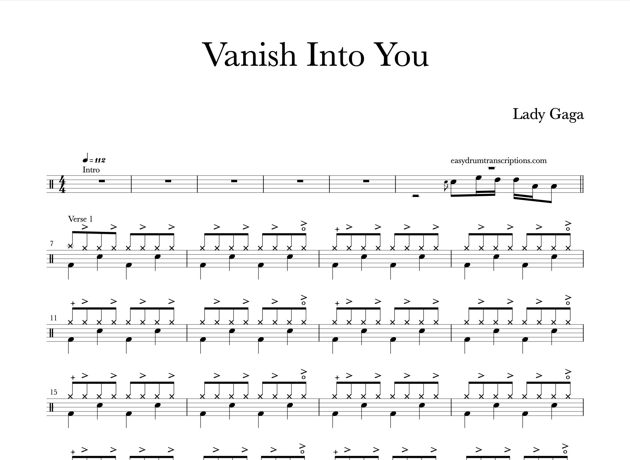 Lady Gaga - Vanish Into You