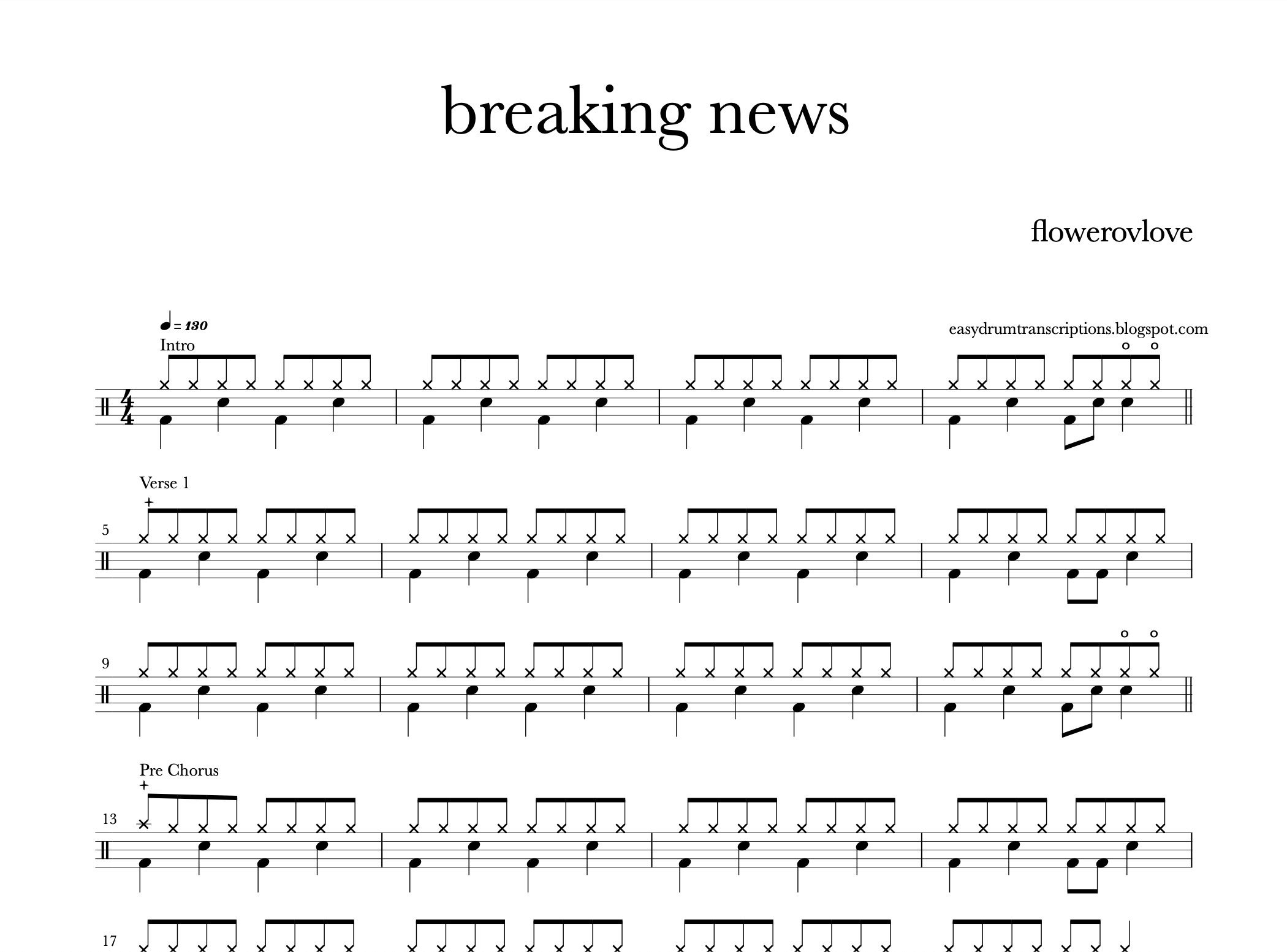 flowerovlove - breaking news