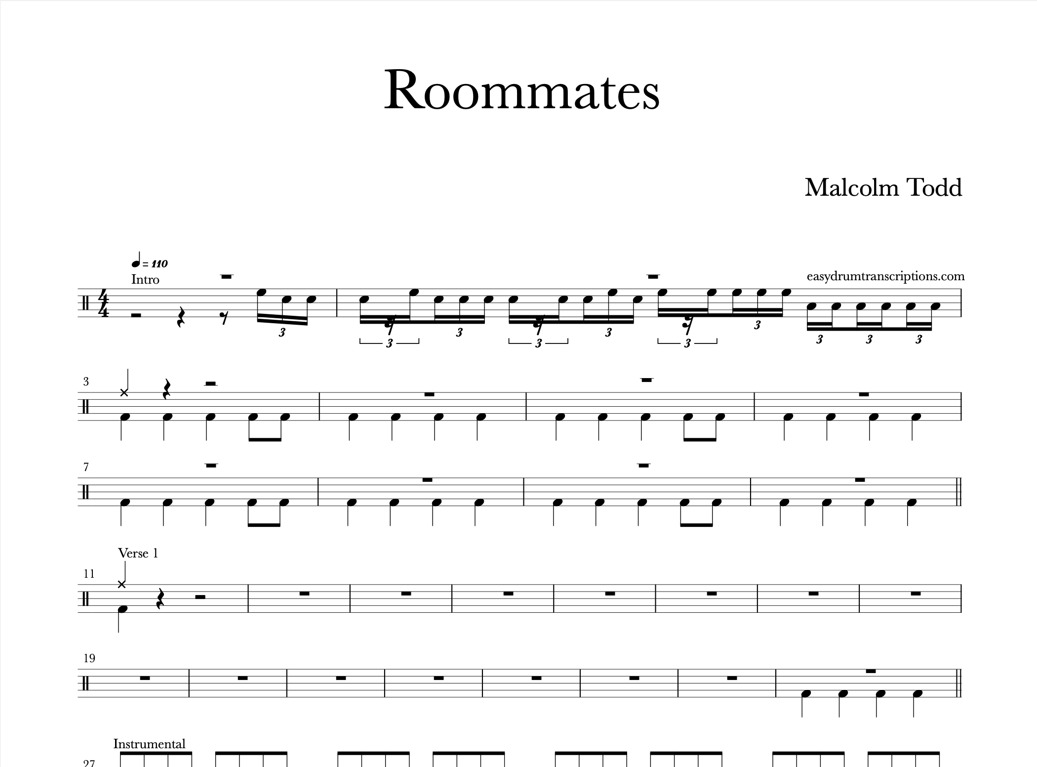 Malcolm Todd - Roommates