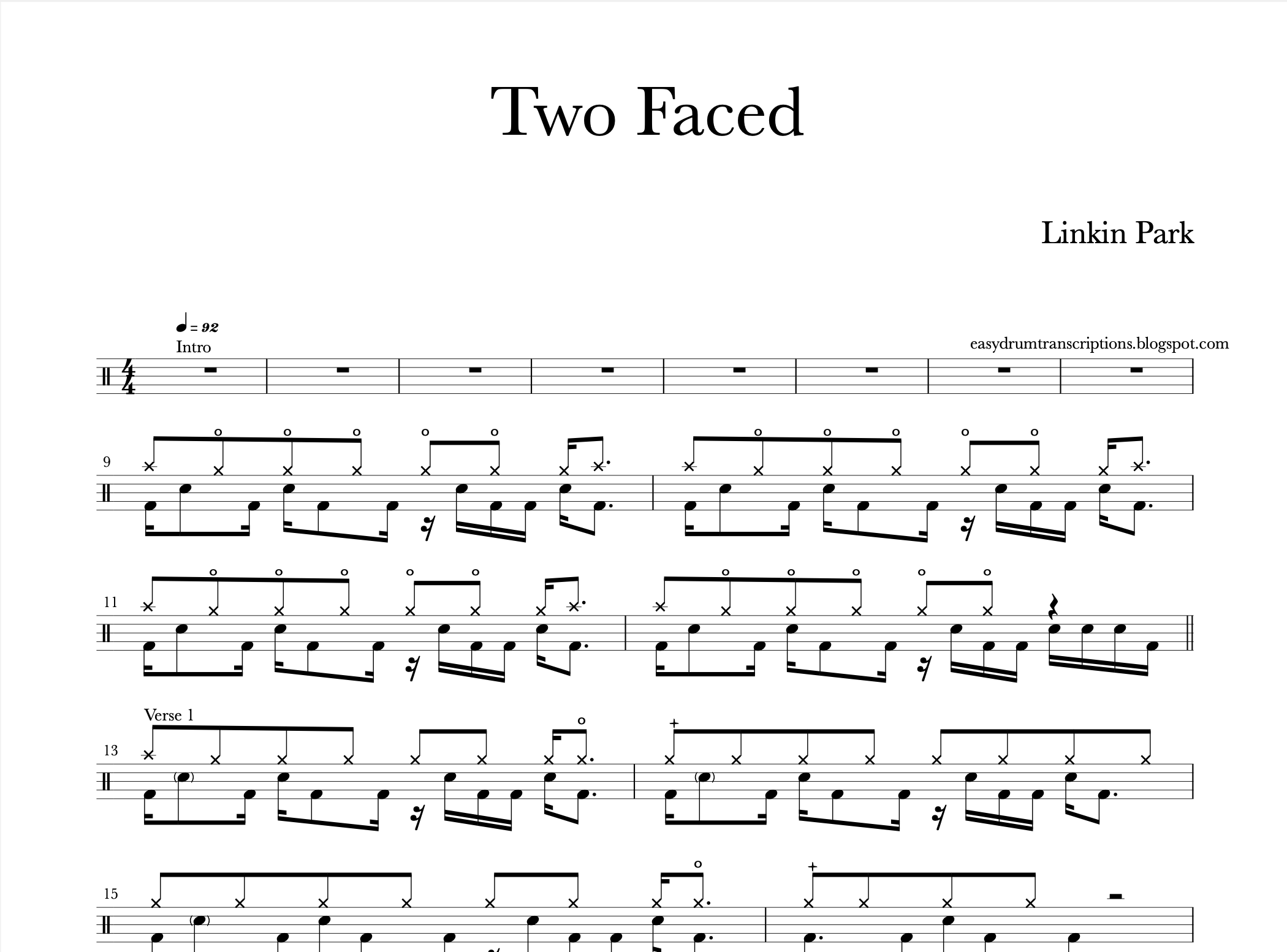 Linkin Park - Two Faced