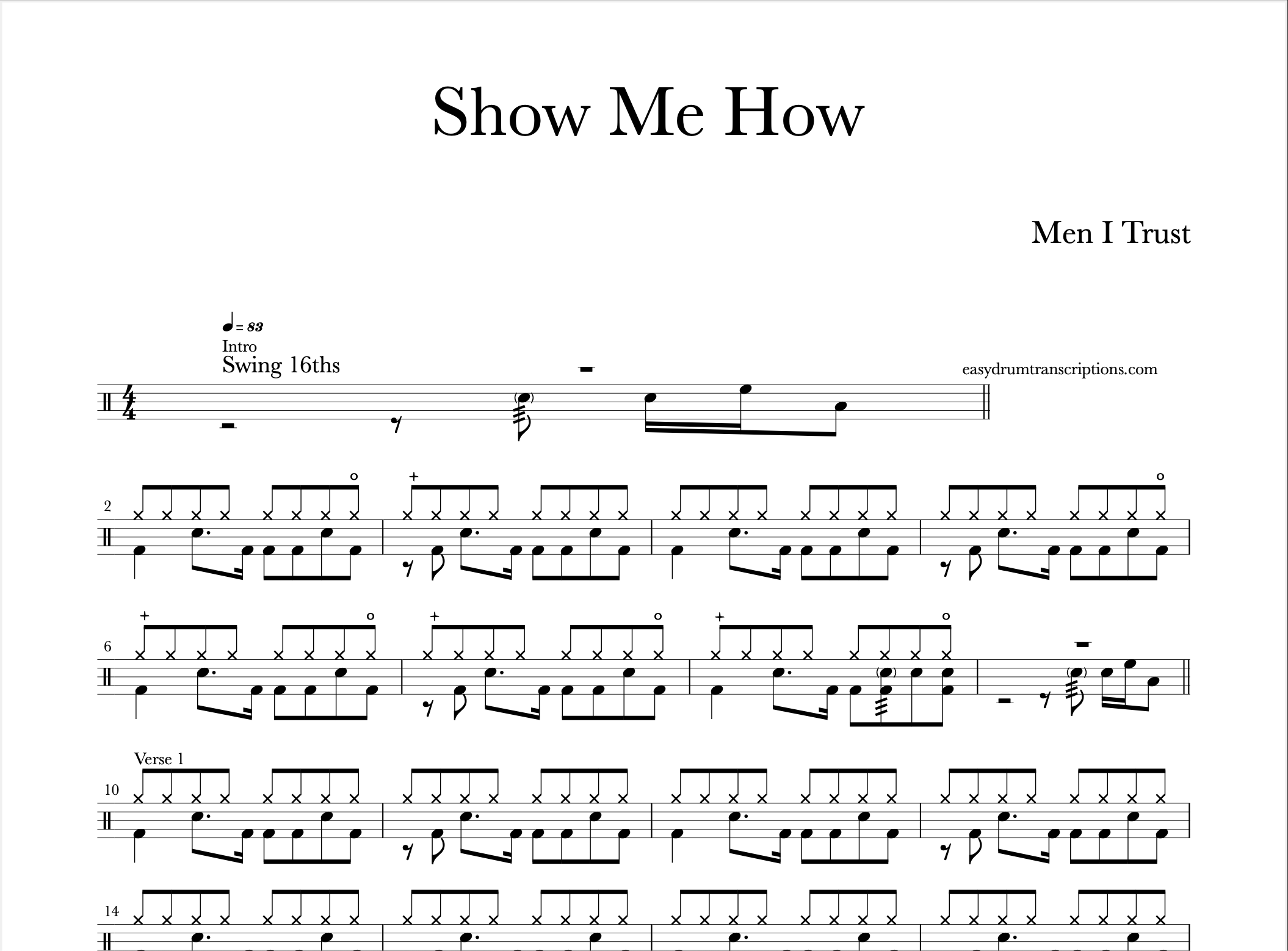 Men I Trust - Show Me How