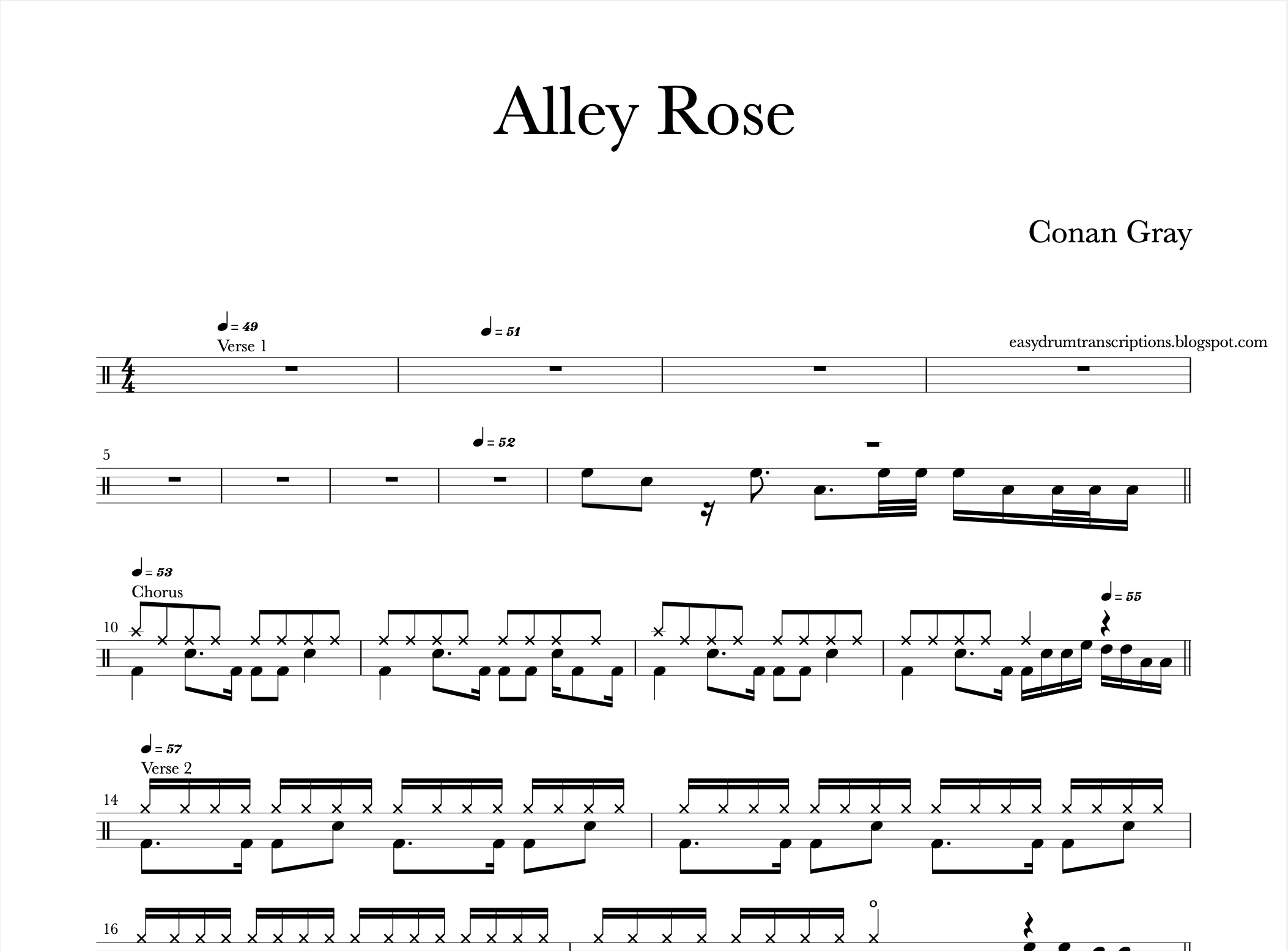 Conan Gray - Alley Rose