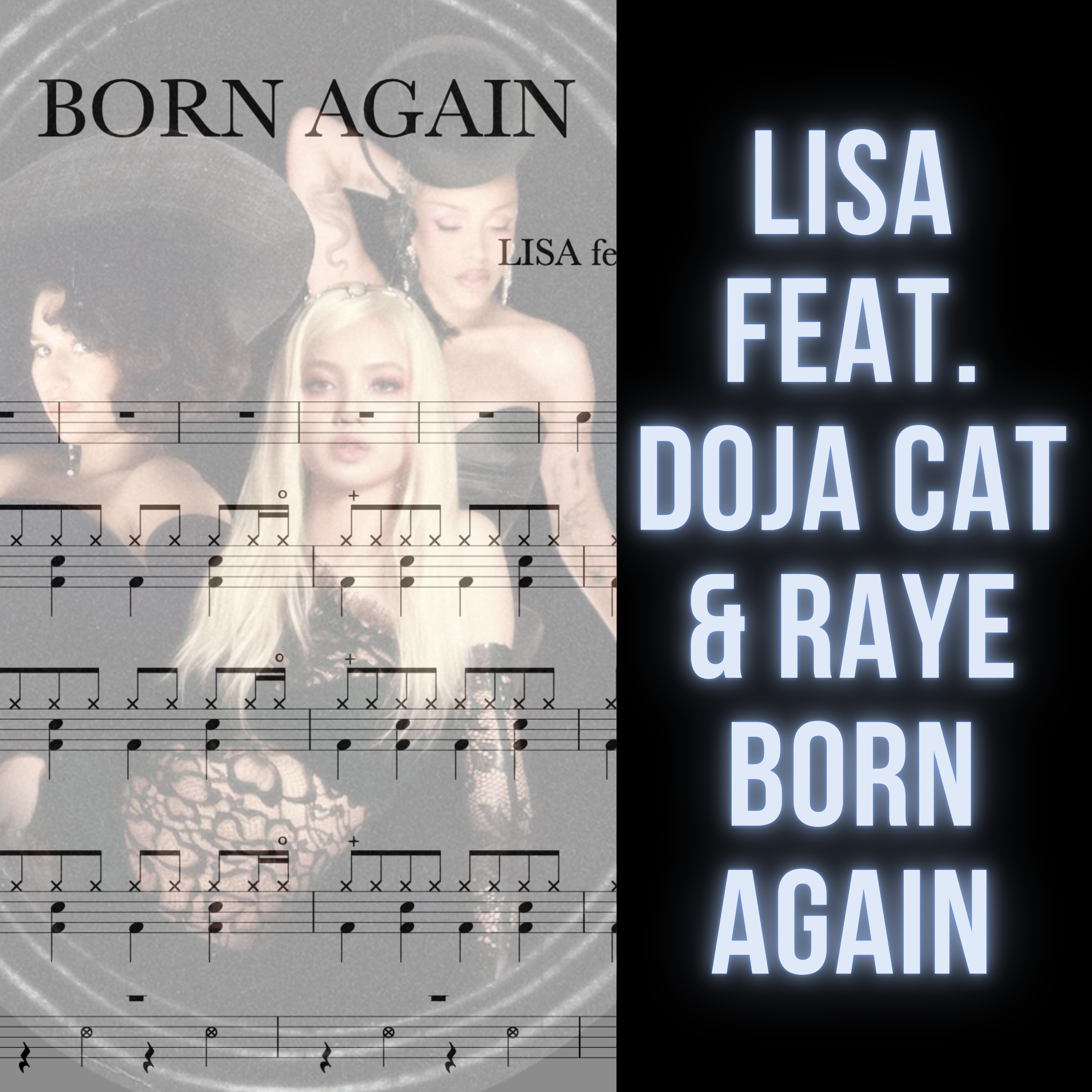 LISA feat. Doja Cat & RAYE - BORN AGAIN