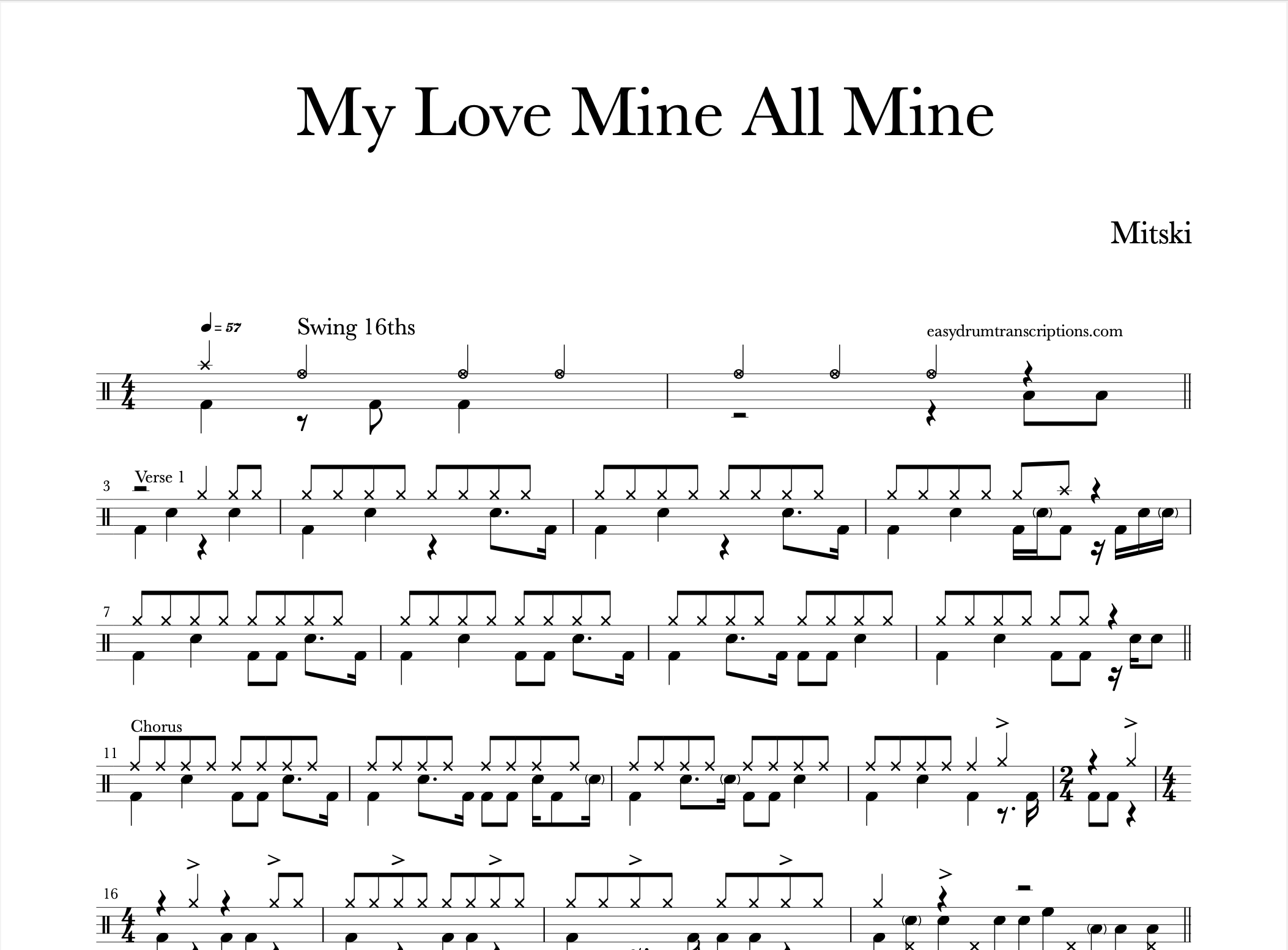 Mitski - My Love Mine All Mine