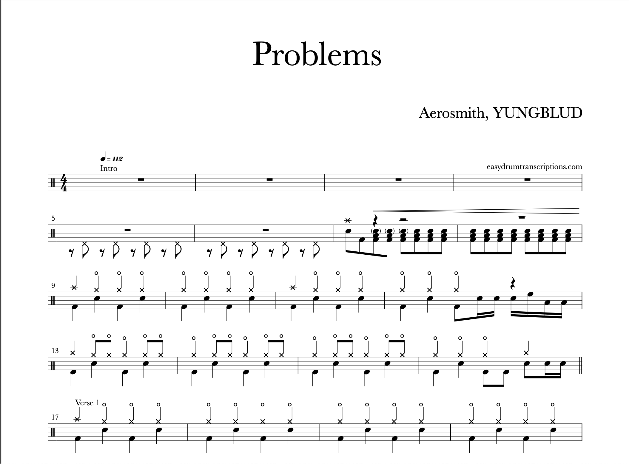 Aerosmith, YUNGBLUD - Problems 