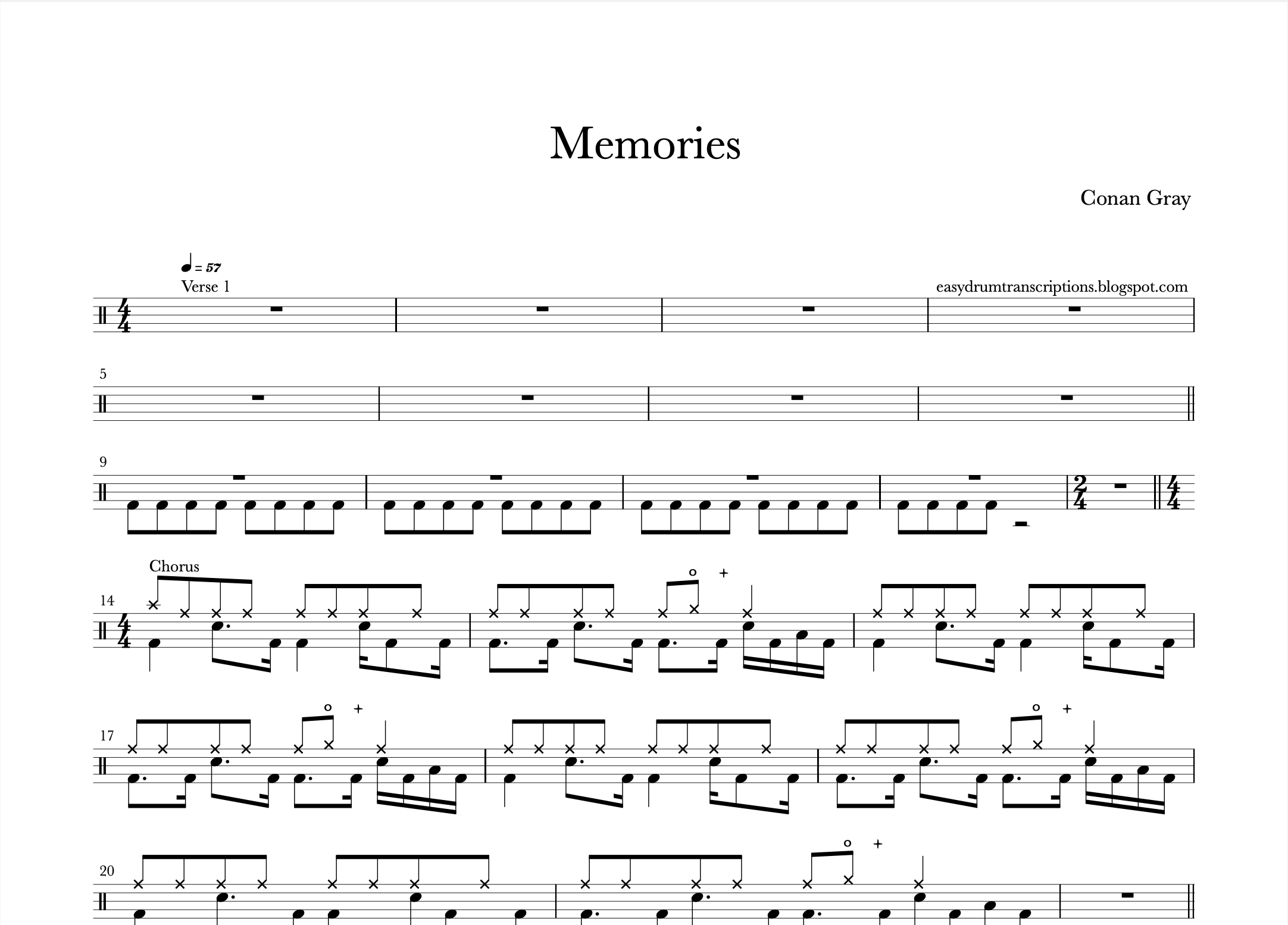 Conan Gray - Memories