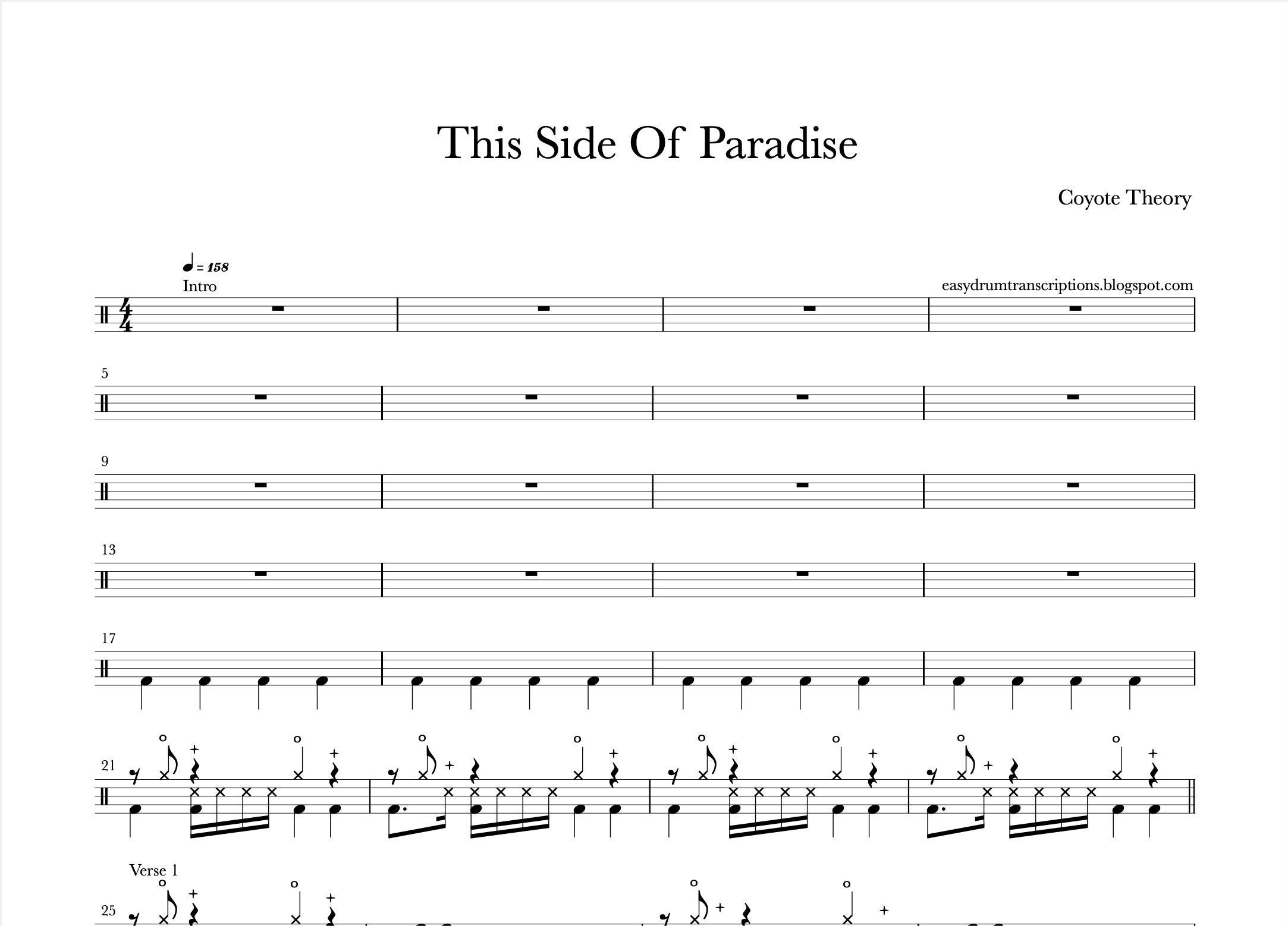 Coyote Theory - This Side Of Paradise