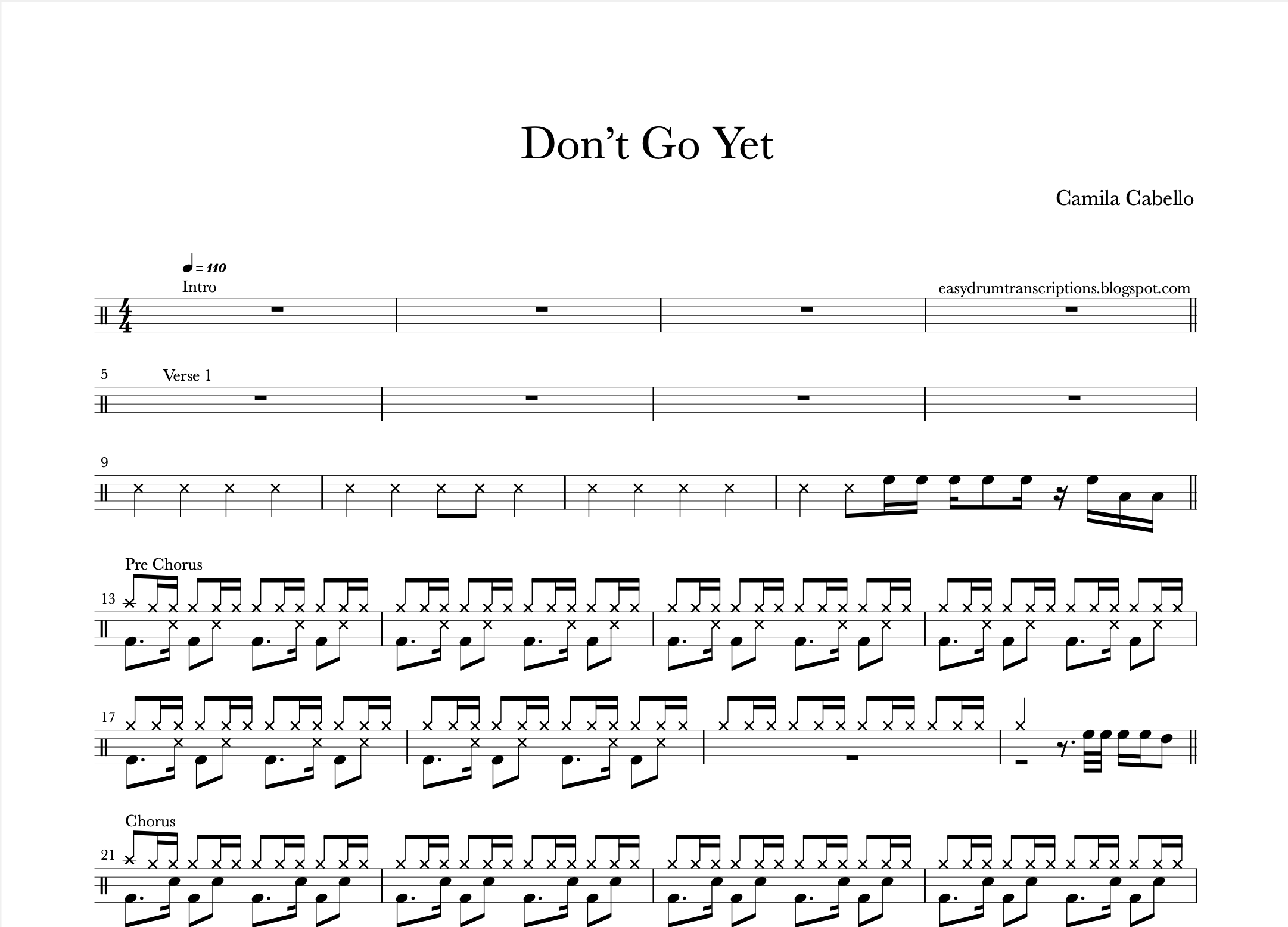 Camila Cabello - Don't Go Yet