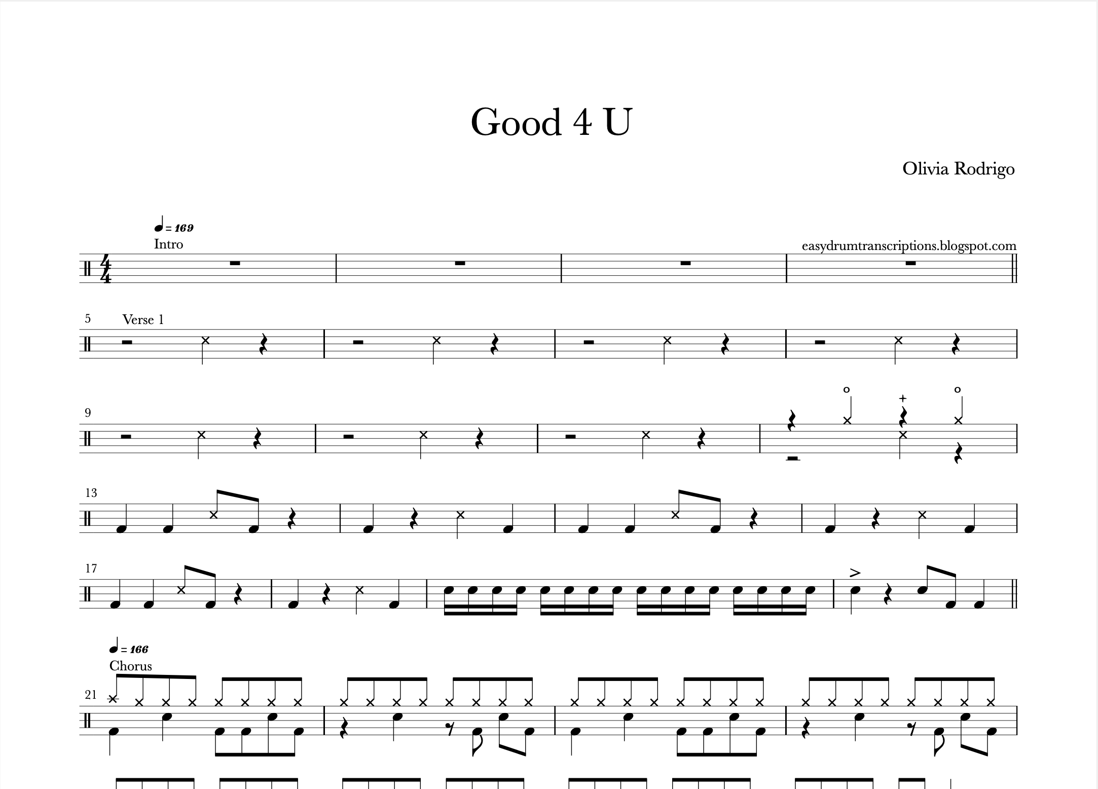 Olivia Rodrigo - Good 4 U