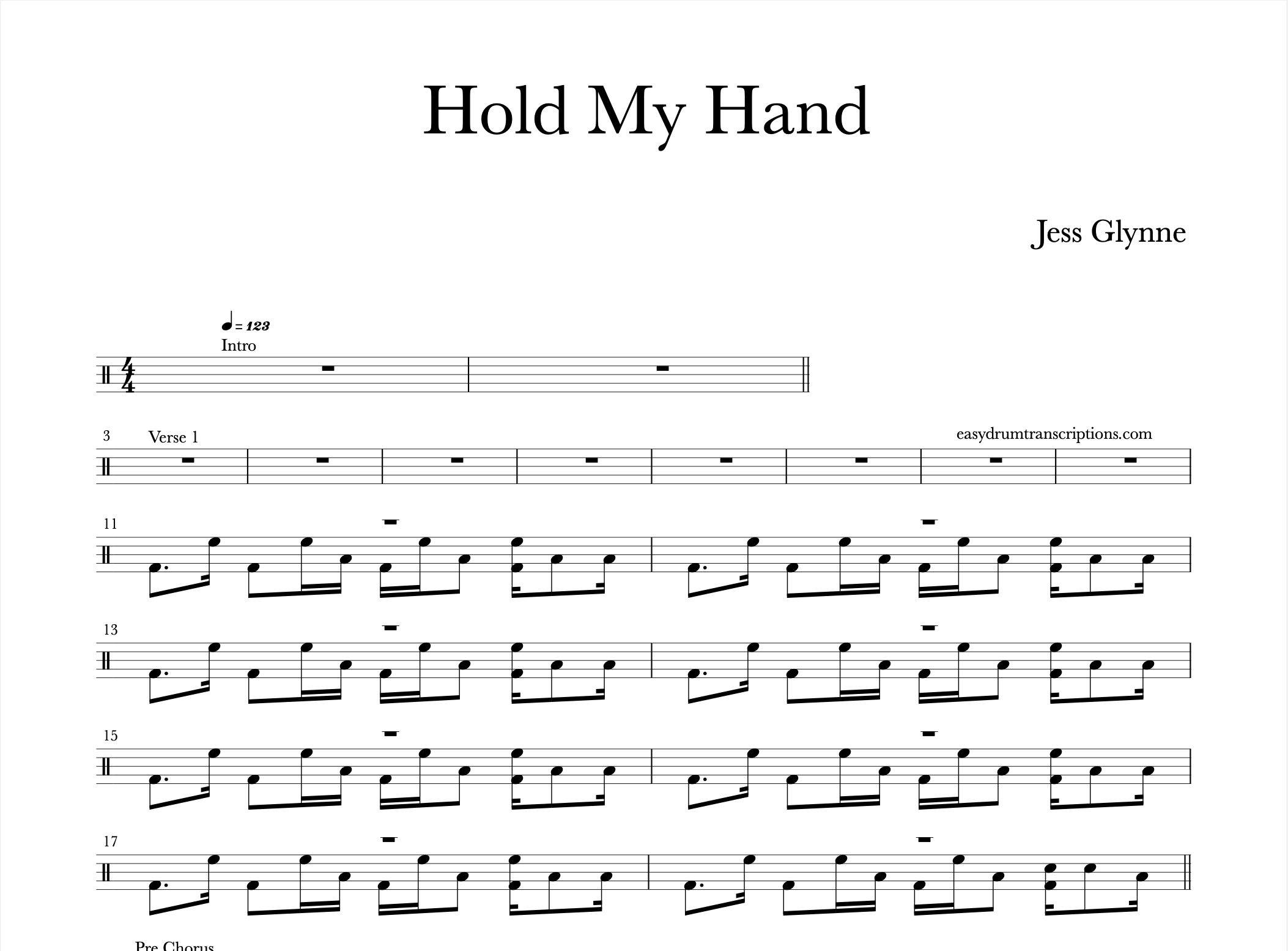 Jess Glynne - Hold My Hand