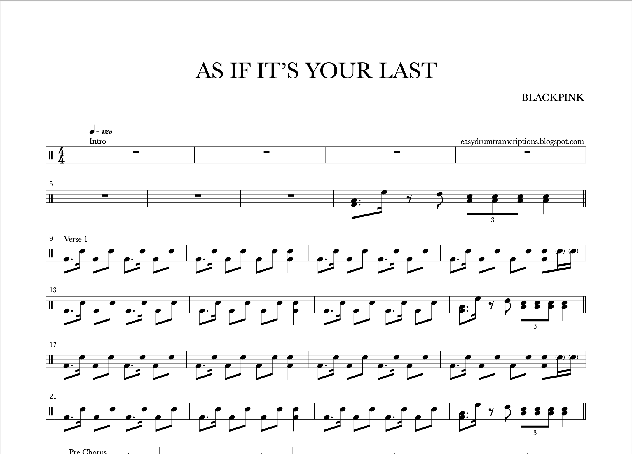 BLACKPINK - AS IF IT'S YOUR LAST