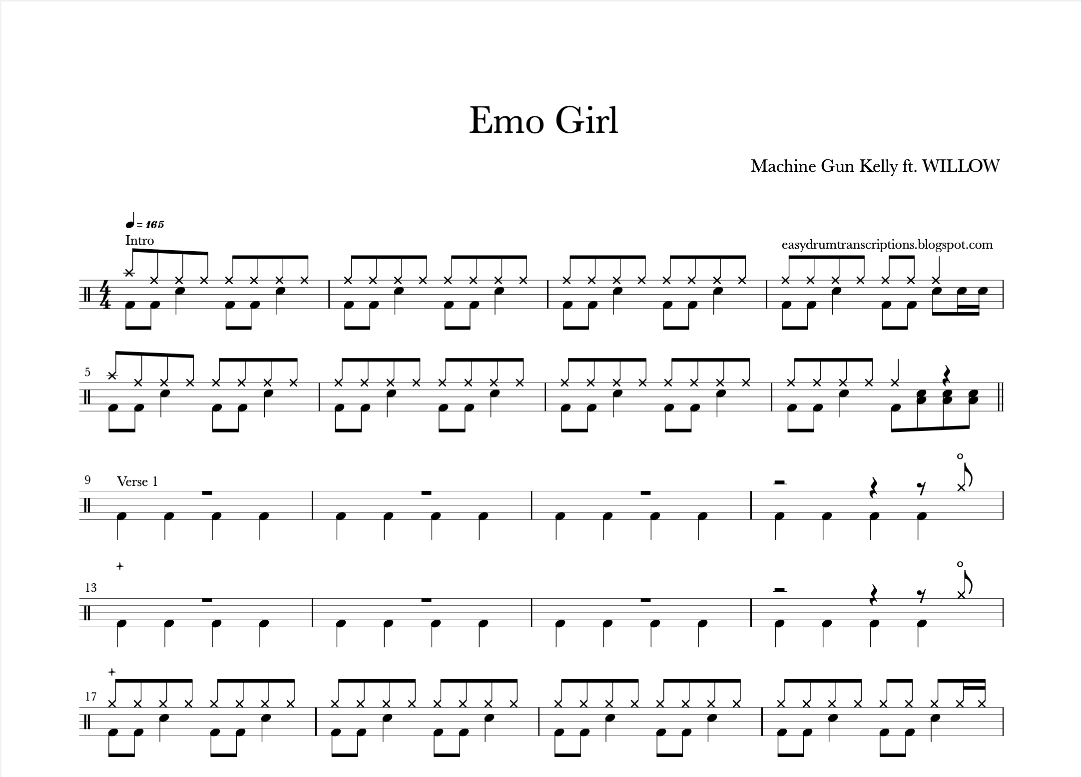 Machine Gun Kelly feat. WILLOW - Emo Girl