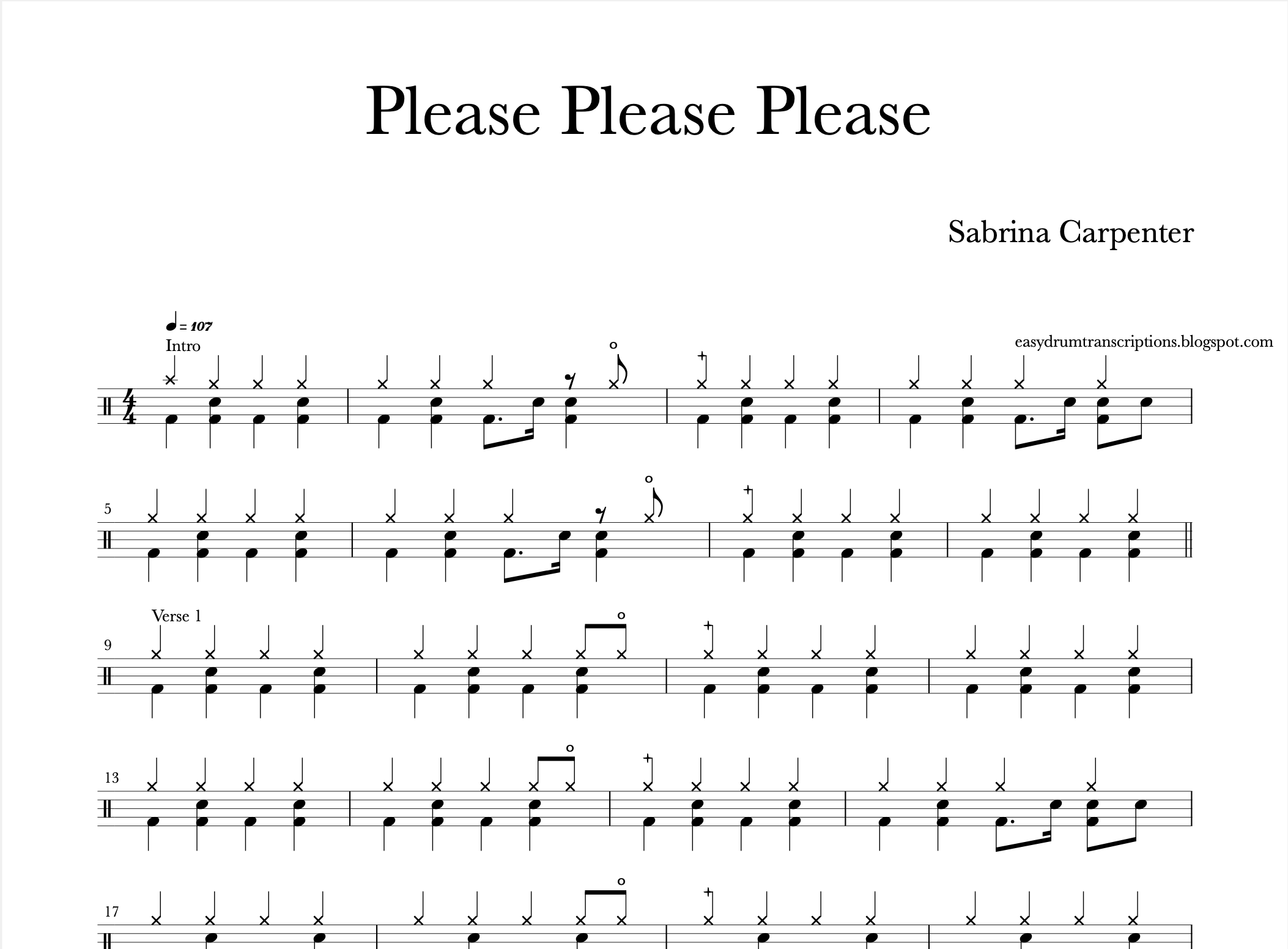 Sabrina Carpenter - Please Please Please