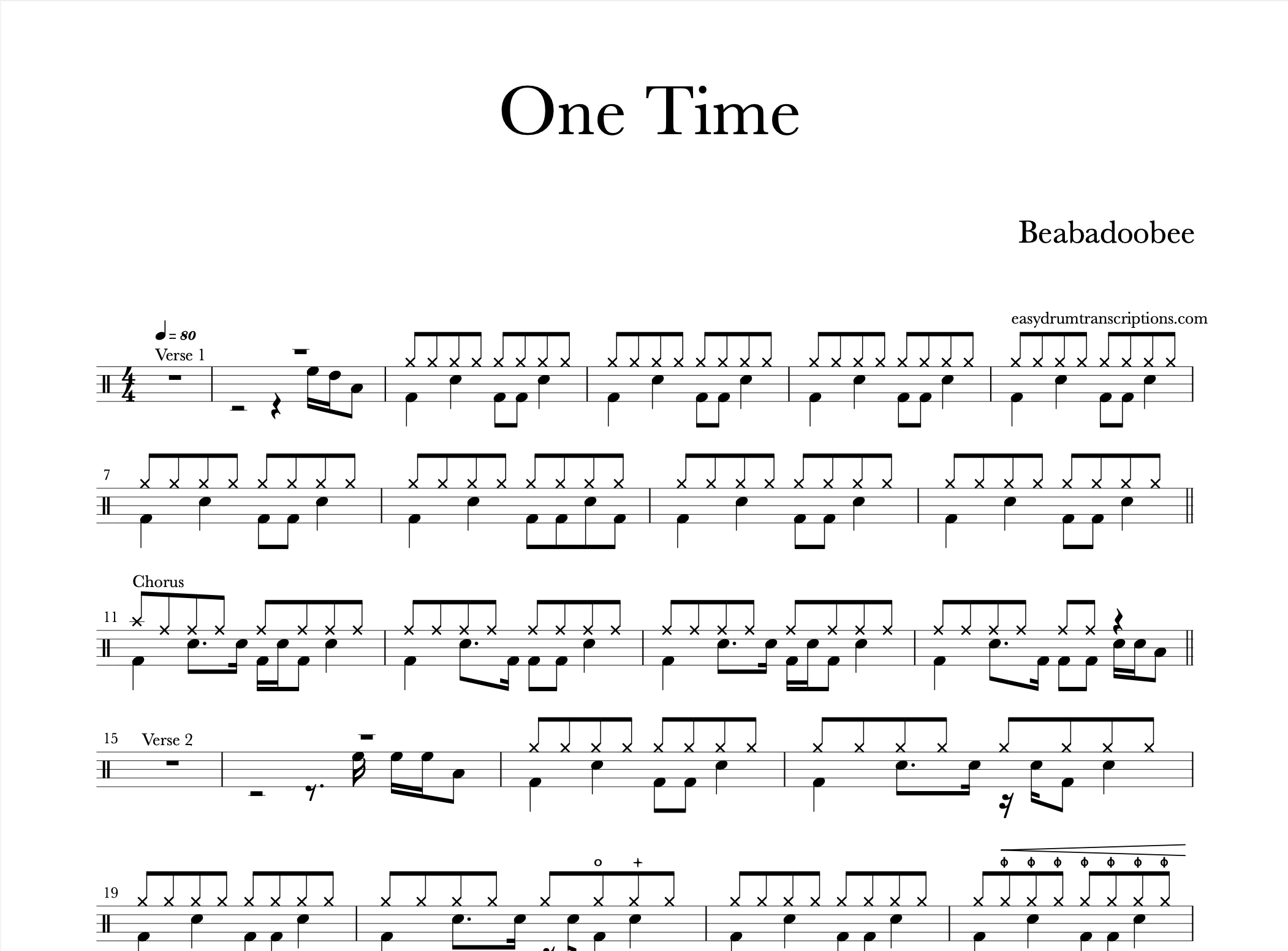 beabadoobee - One Time