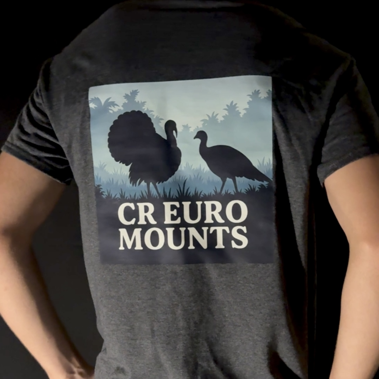 CR Euro Mounts Fog Gobbler Grey Unisex T-Shirt 100% Cotton