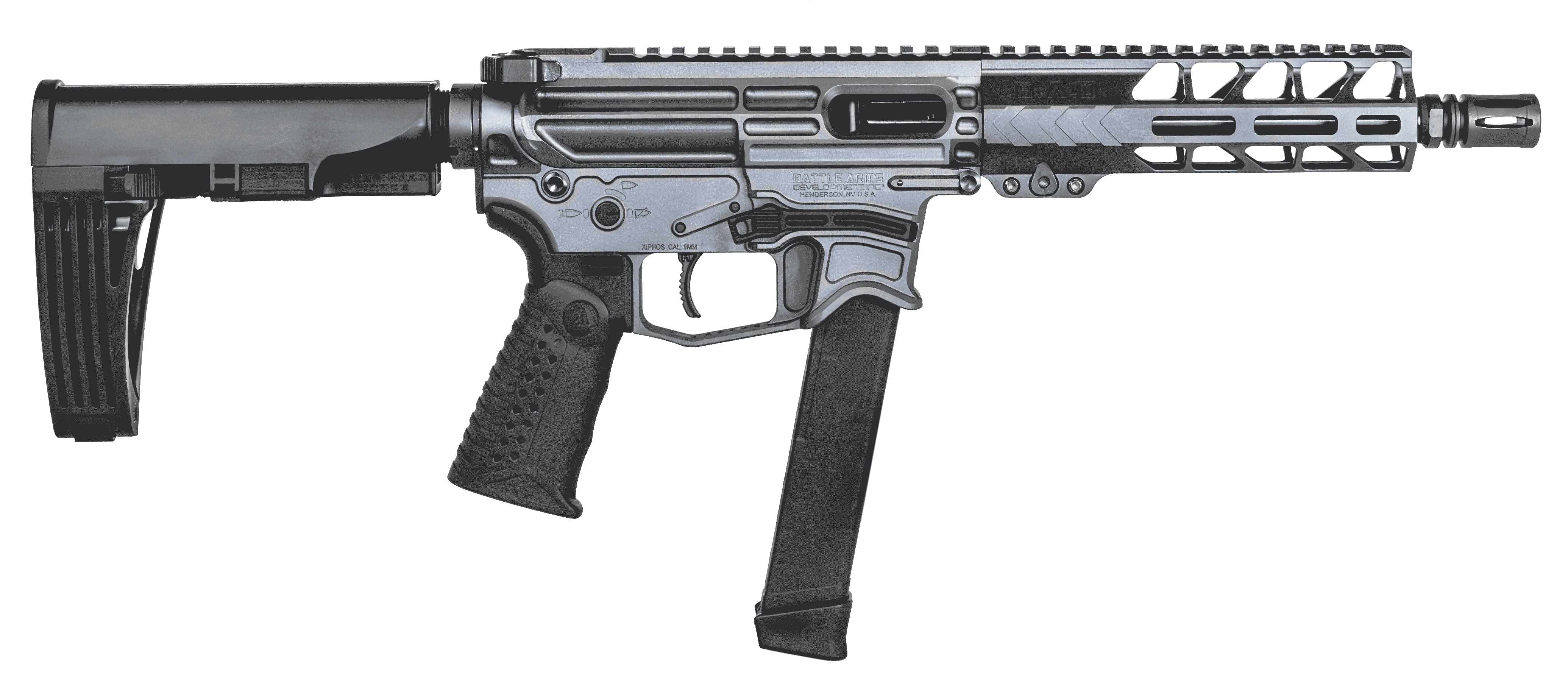 XIPHOS® 9P 8" DEDICATED PCC 9MM PISTOL