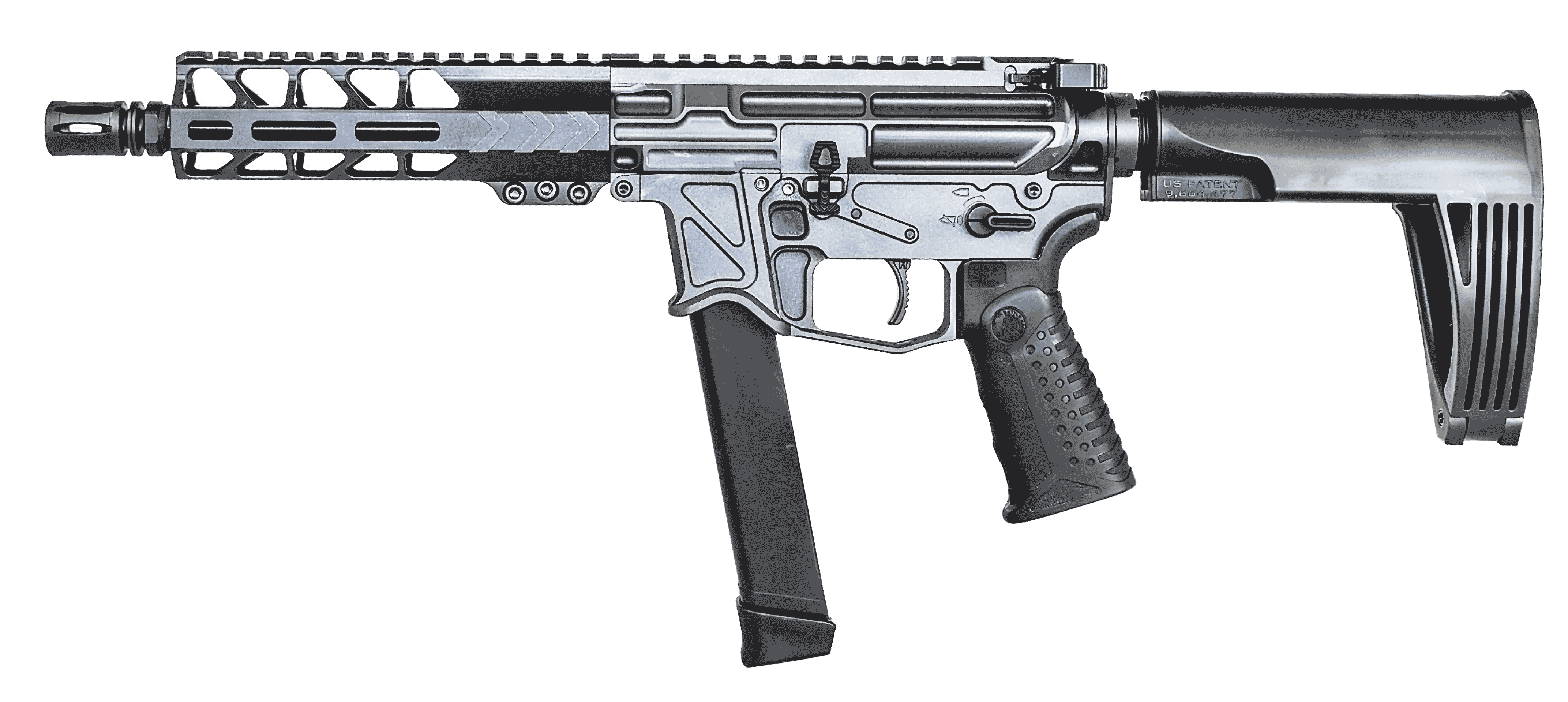 XIPHOS® 9P 8" DEDICATED PCC 9MM PISTOL