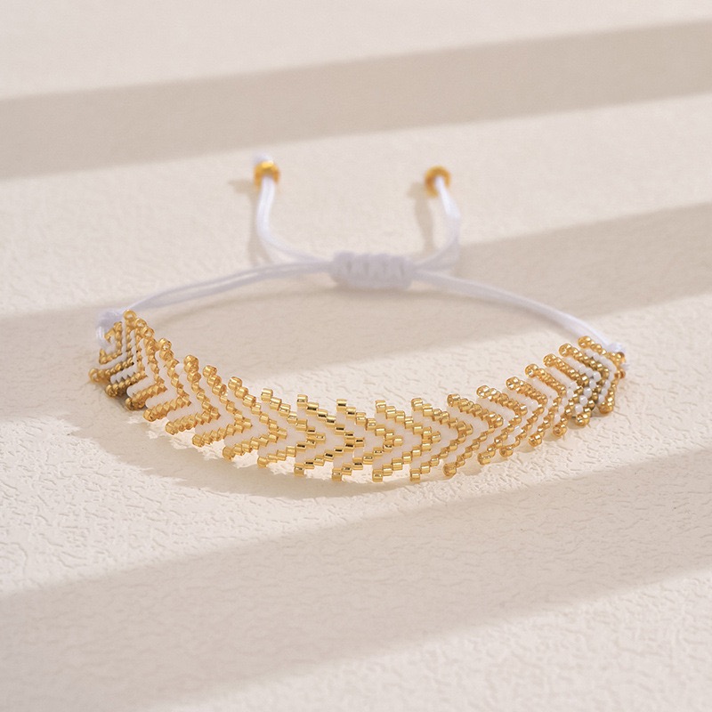 Bohemian style MIYUKI antique beads bracelet