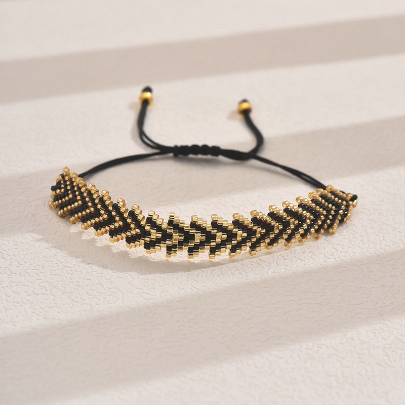 Bohemian style MIYUKI antique beads bracelet