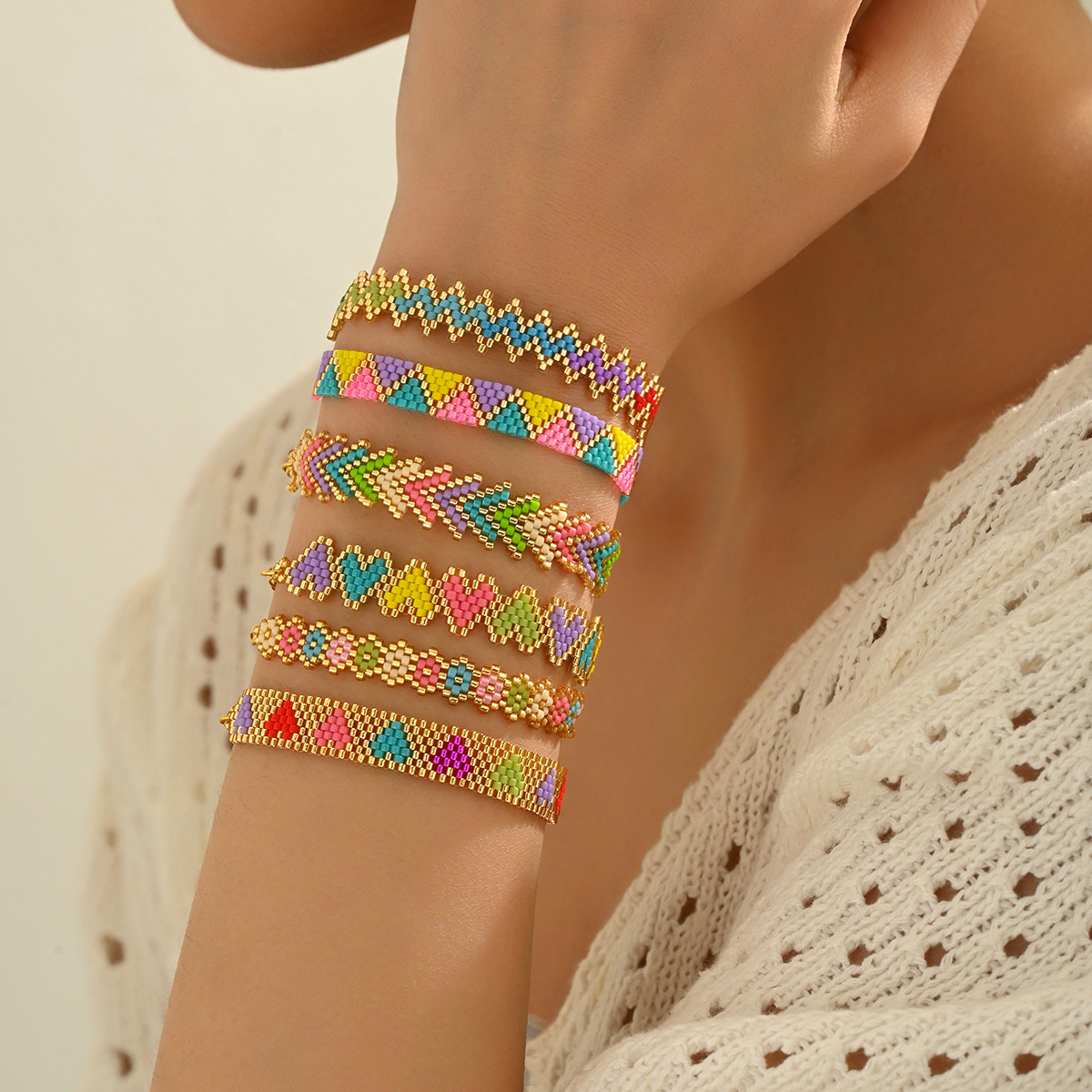 Colorful Beaded Friendship Bracelets