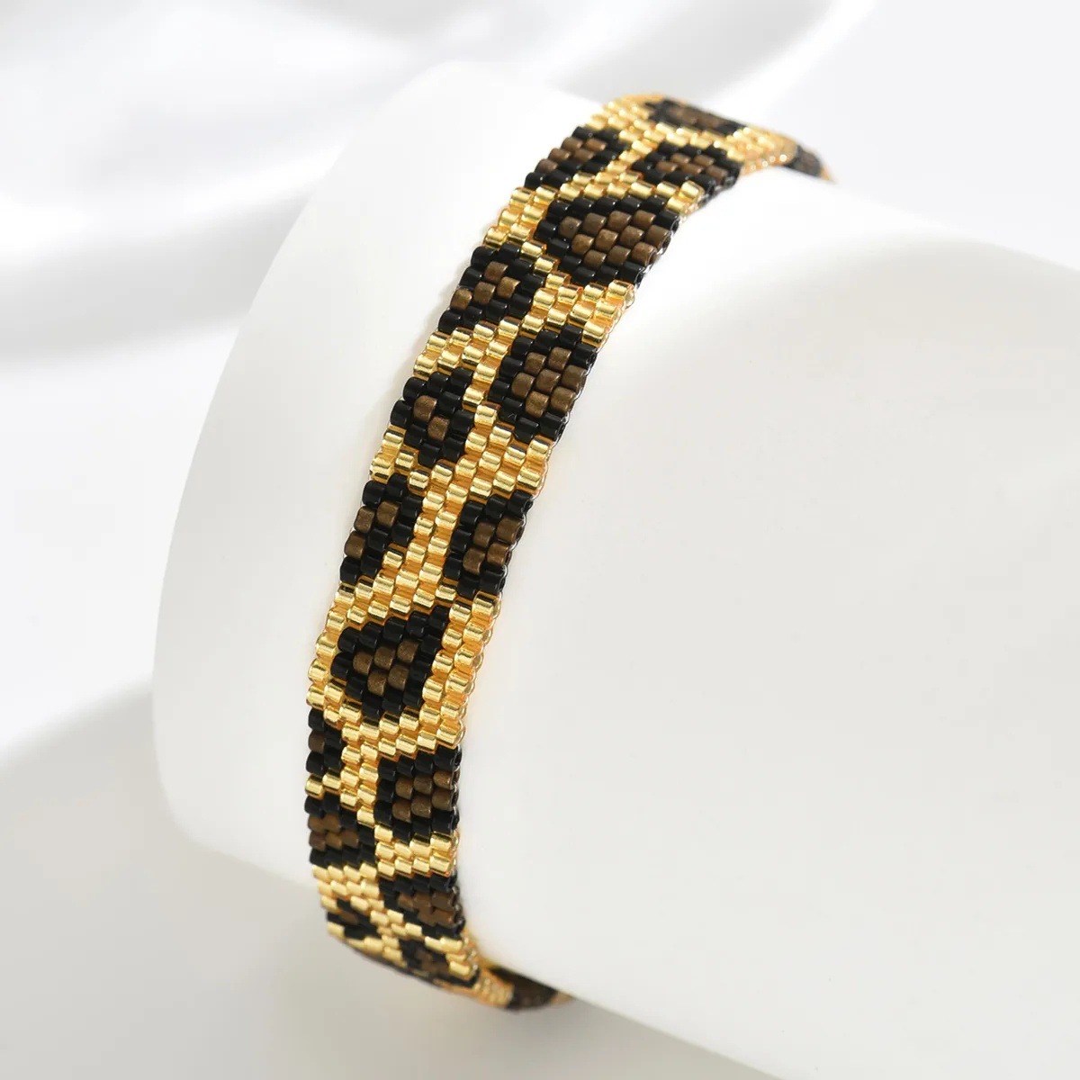 Leopard Print Beads Set