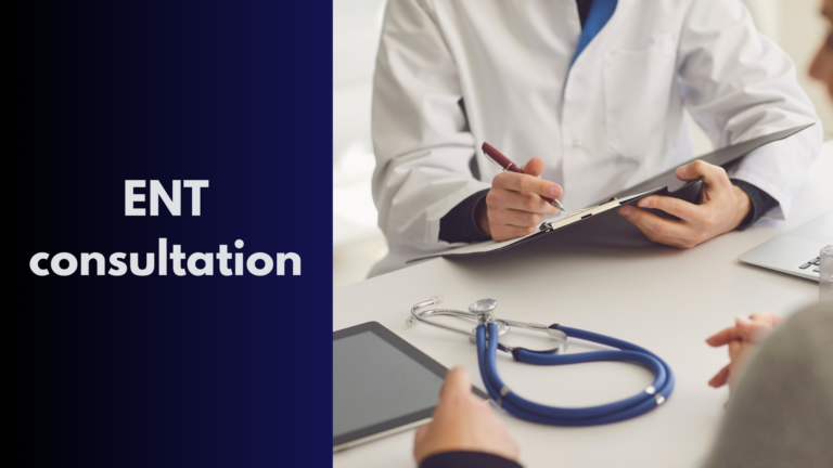 ENT CONSULTATION