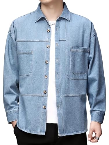 Men's Denim Shirt Jacket