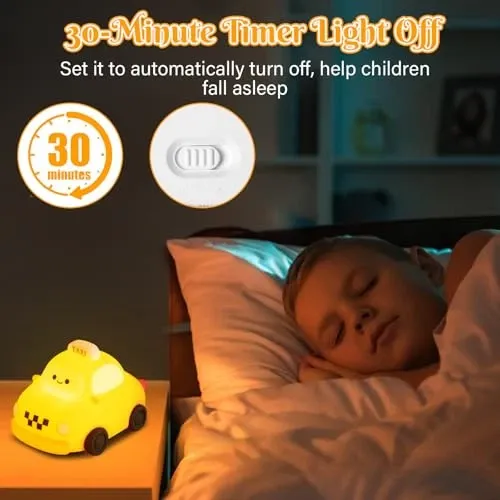 Cute Taxi Night Light