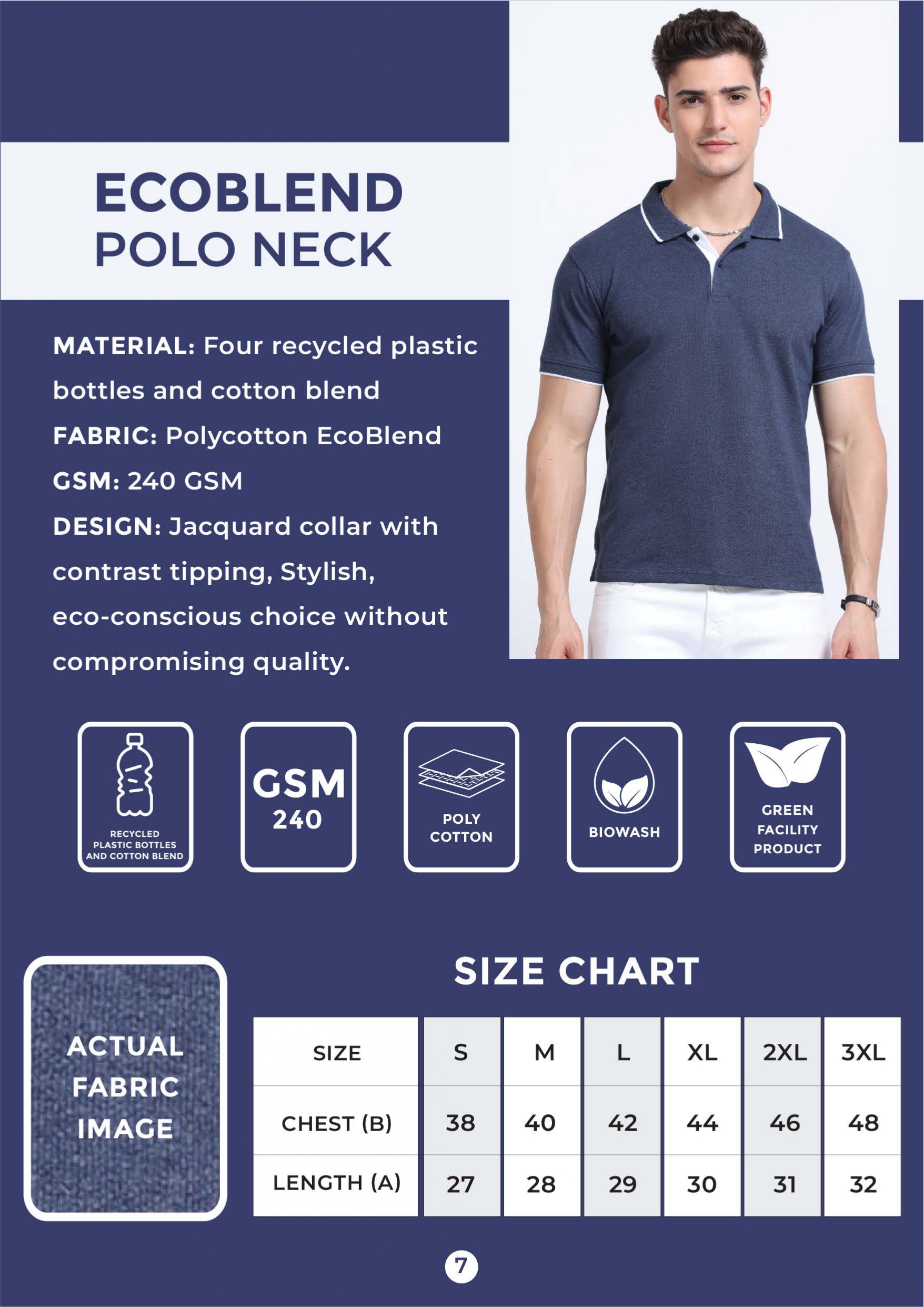 ECOBLEND Polo Neck