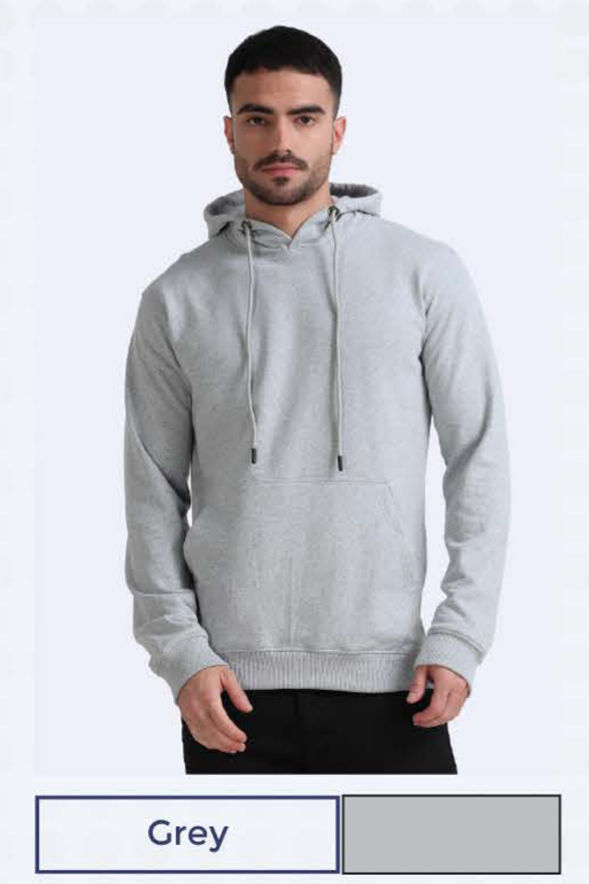 Black Hoodie Without Zip