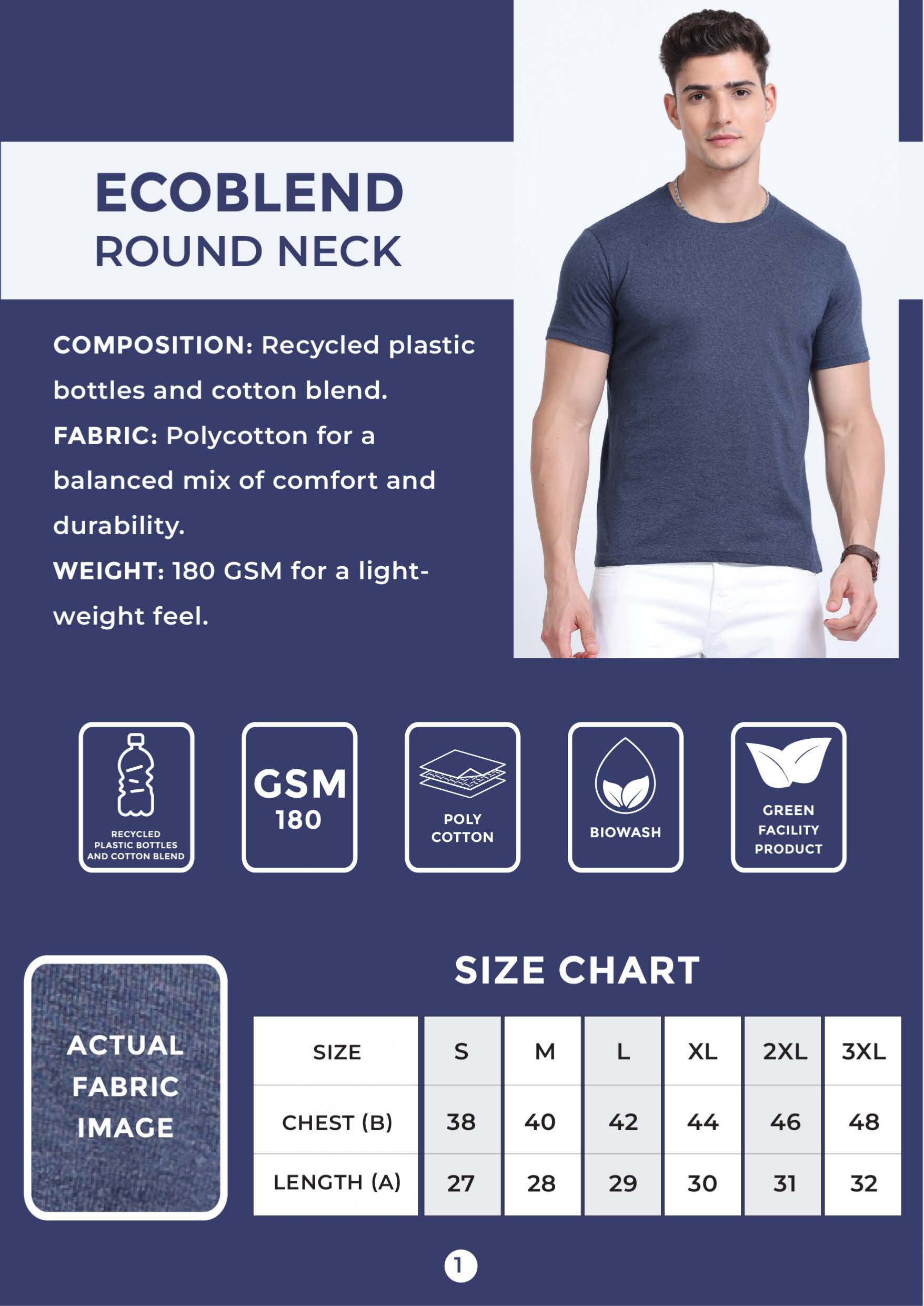 Ecoblend Round Neck T-shirt