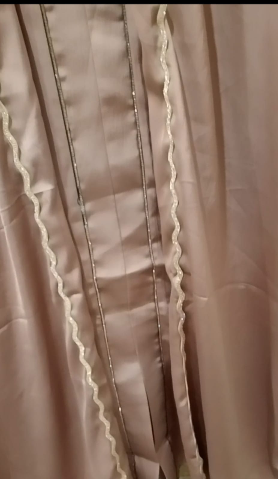 Golden Luxe Silk Abaya | Elegant Soft Premium Abaya 