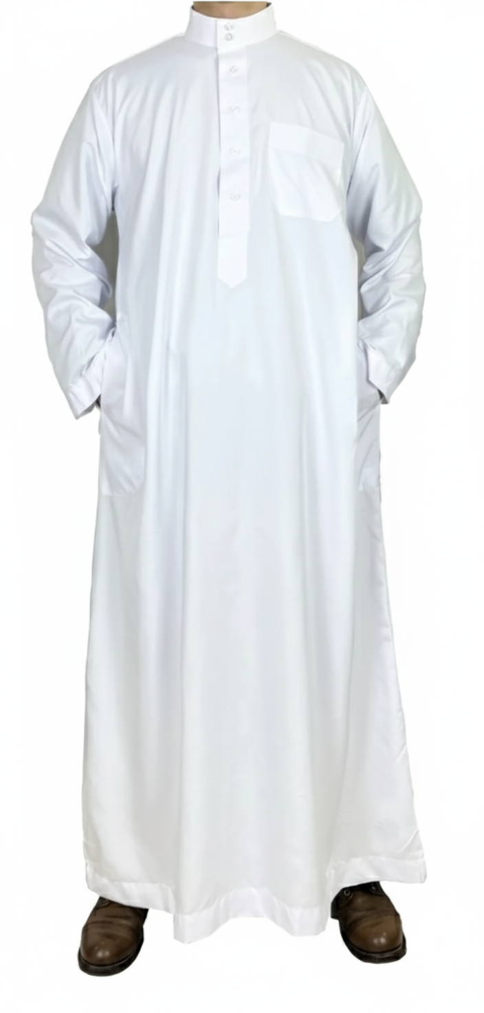 The Modern Classic: Men's Qatar-Style Thobe