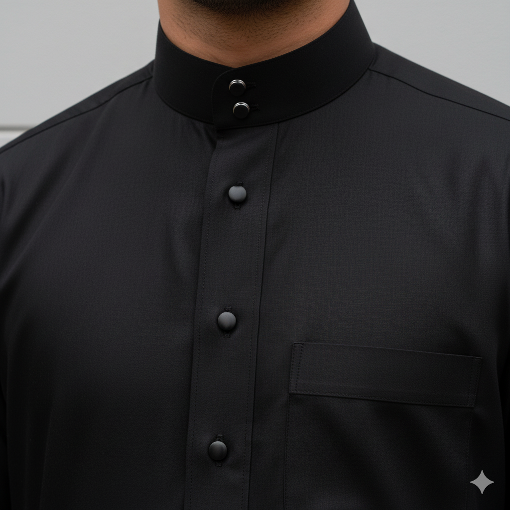 The Executive Black Thobe | Timeless Elegance & Superior Fit