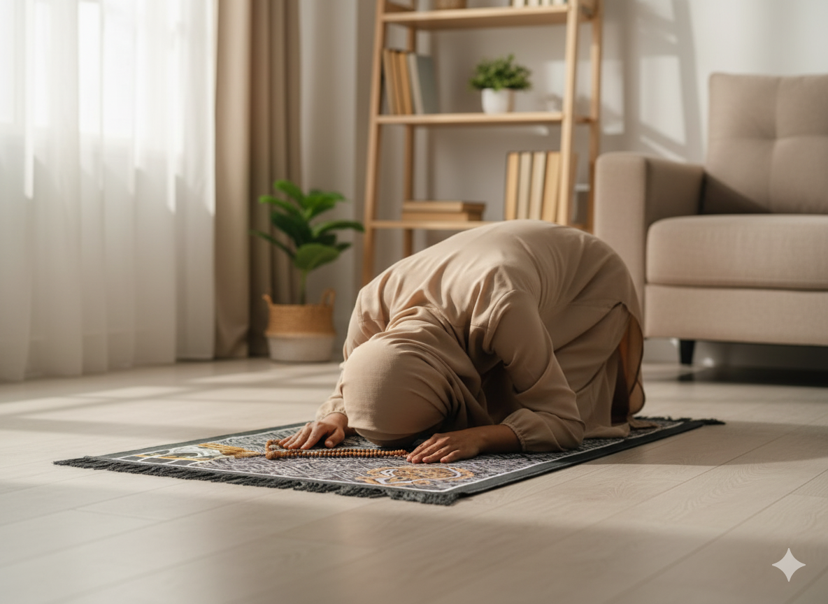 The Majestic Kaaba Heritage Prayer Mat