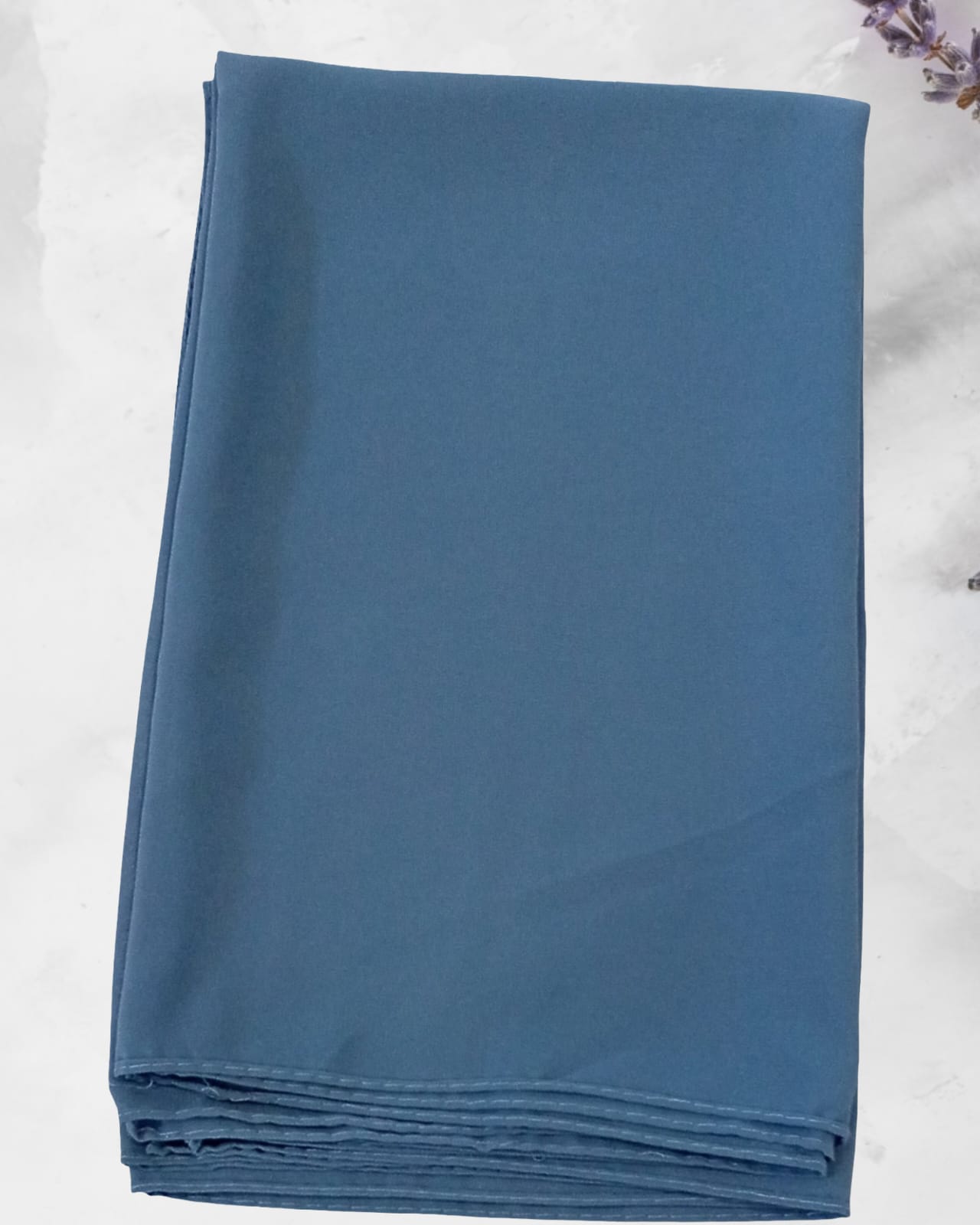 Blue Chiffon Hijab – Lightweight Everyday Scarf
