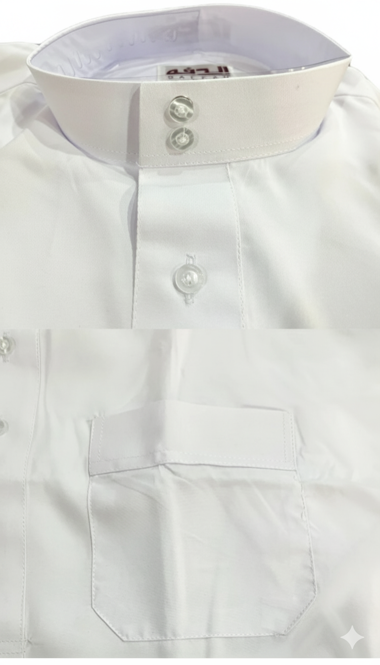 The Modern Classic: Men's Qatar-Style Thobe