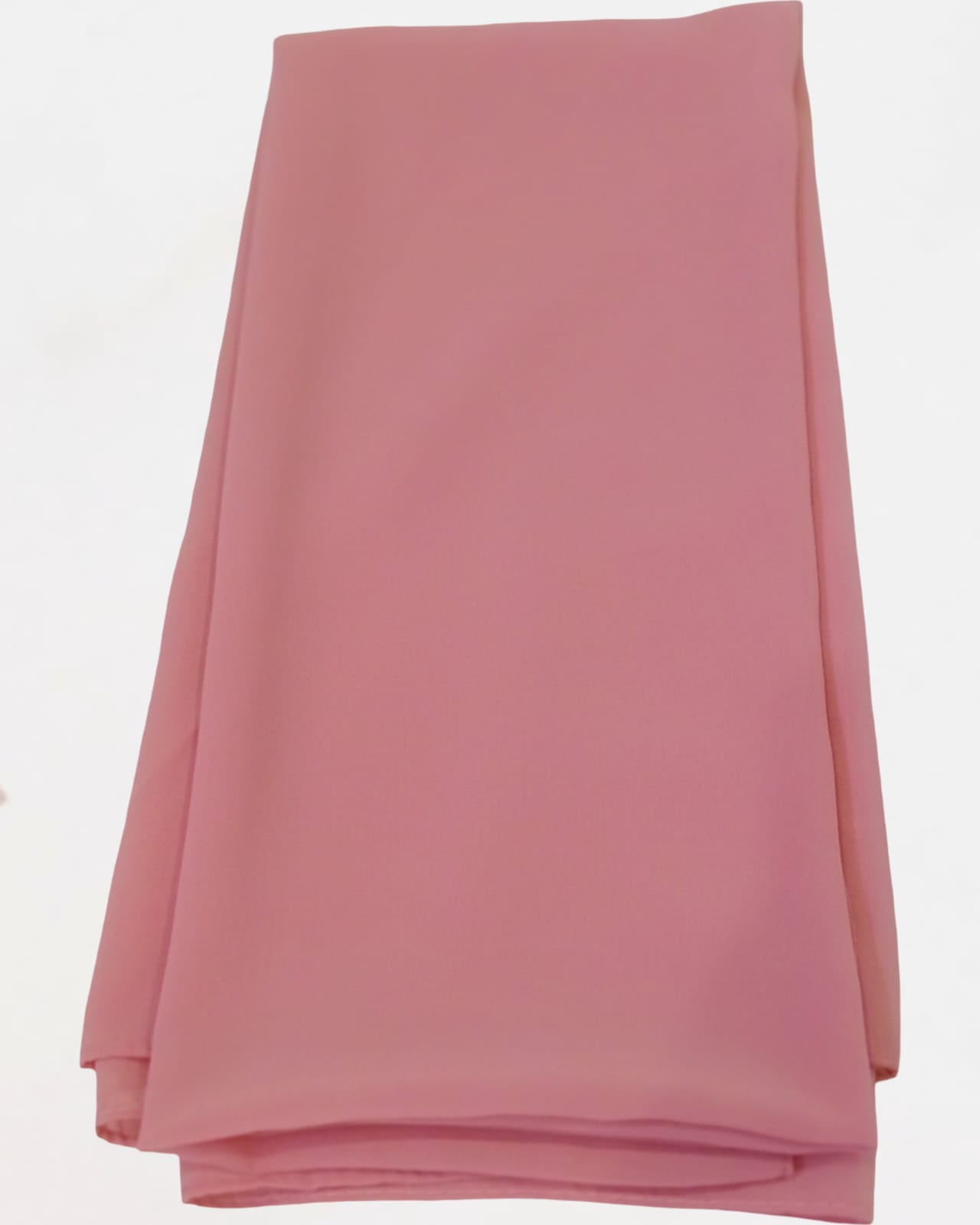 Soft Pink Chiffon Hijab – Feminine & Lightweight Scarf