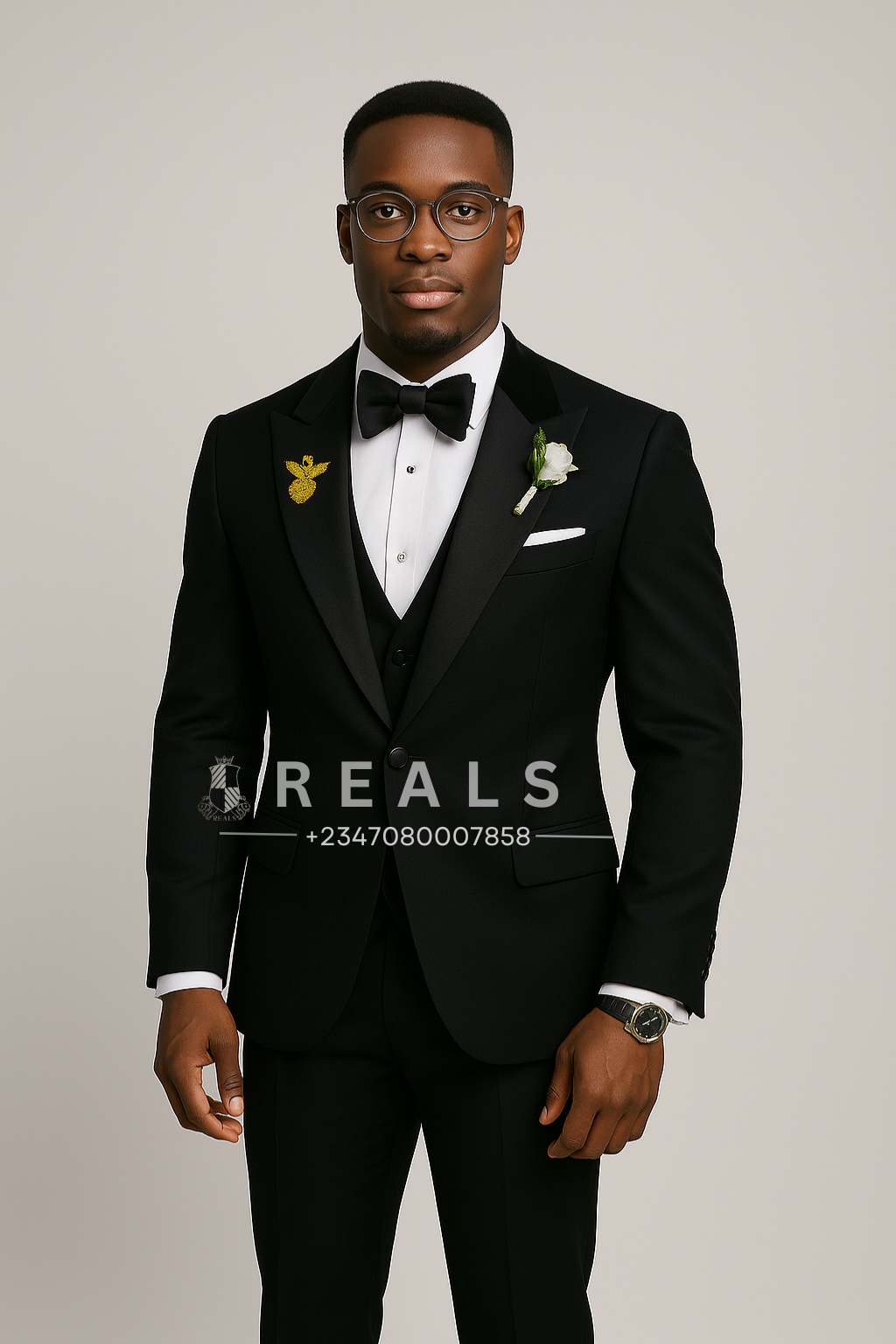 Classic Black Tuxedo Suit