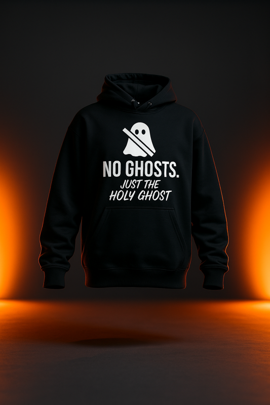 NO GHOSTS Tee — White Edition