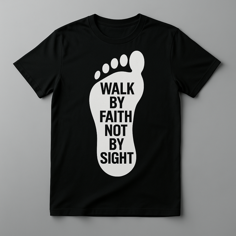 Walk by Faith Not by Sight - Premium Tee