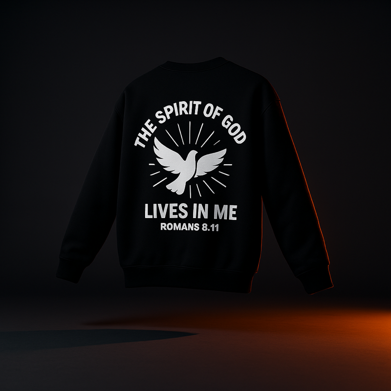 NO GHOSTS Crewneck Sweatshirt — White Edition 