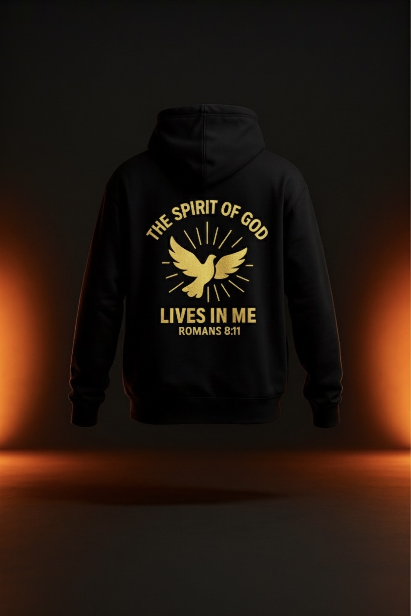 NO GHOSTS Hoodie — Gold Edition