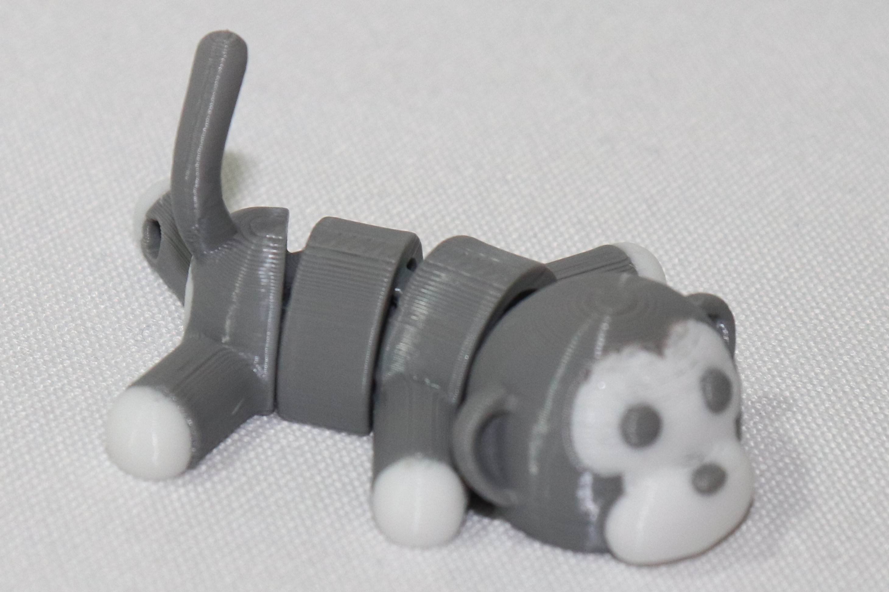 Articulated Monkey Keychain