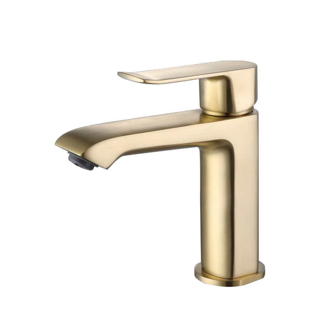 Modern Gold Bathroom Faucet